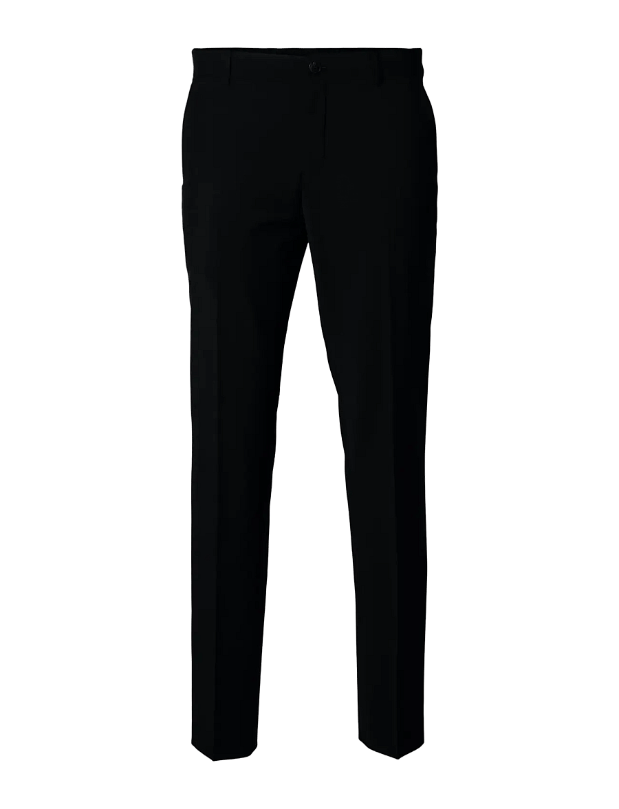 Selected - SLHSLIM-THEO TRS FLEX NOOS - habitbukser - black - 0