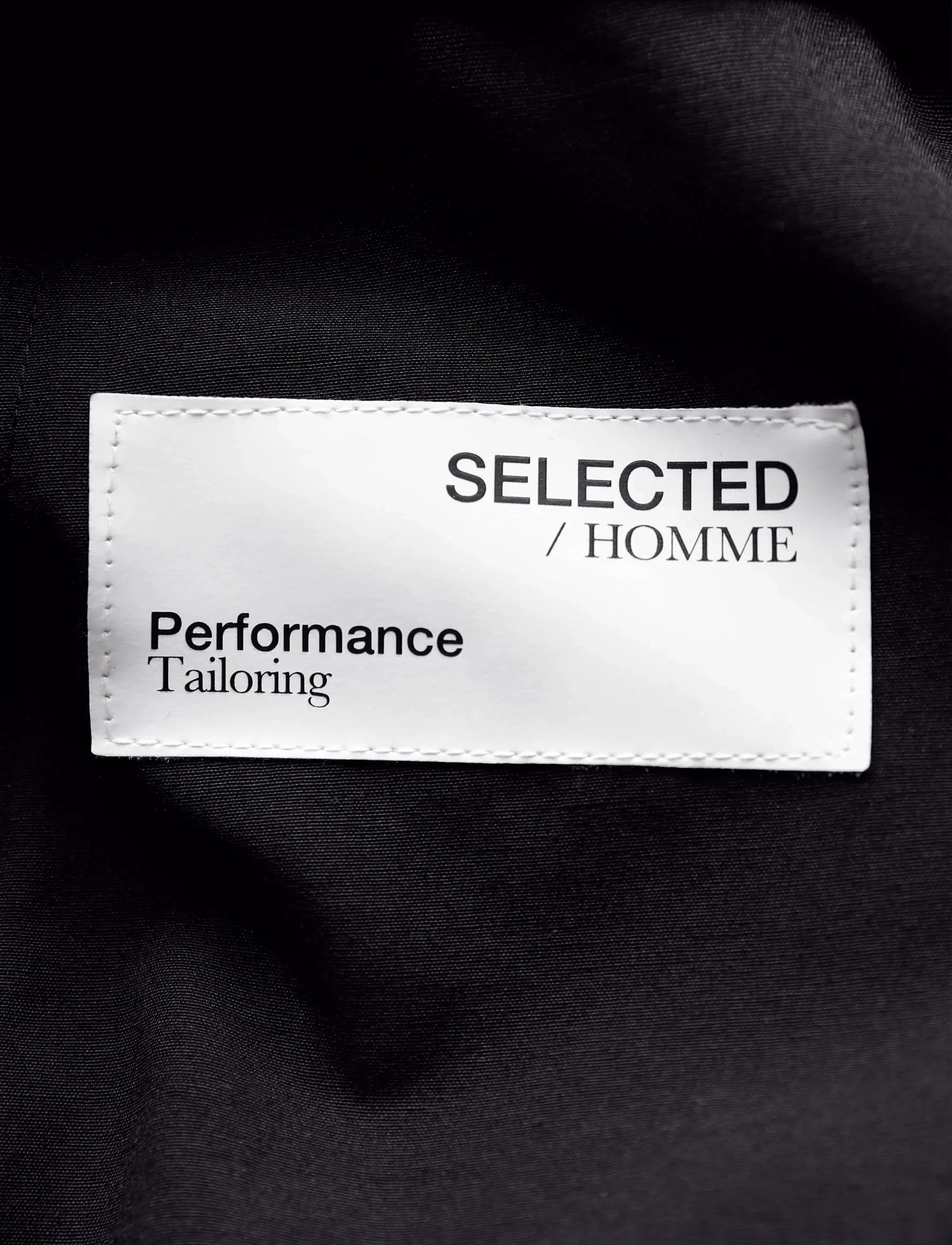 Selected - SLHSLIM-THEO TRS FLEX NOOS - habitbukser - black - 1