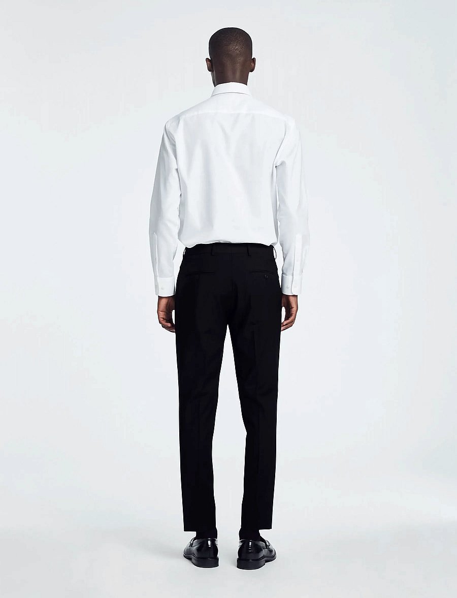 Selected - SLHSLIM-THEO TRS FLEX NOOS - habitbukser - black - 3