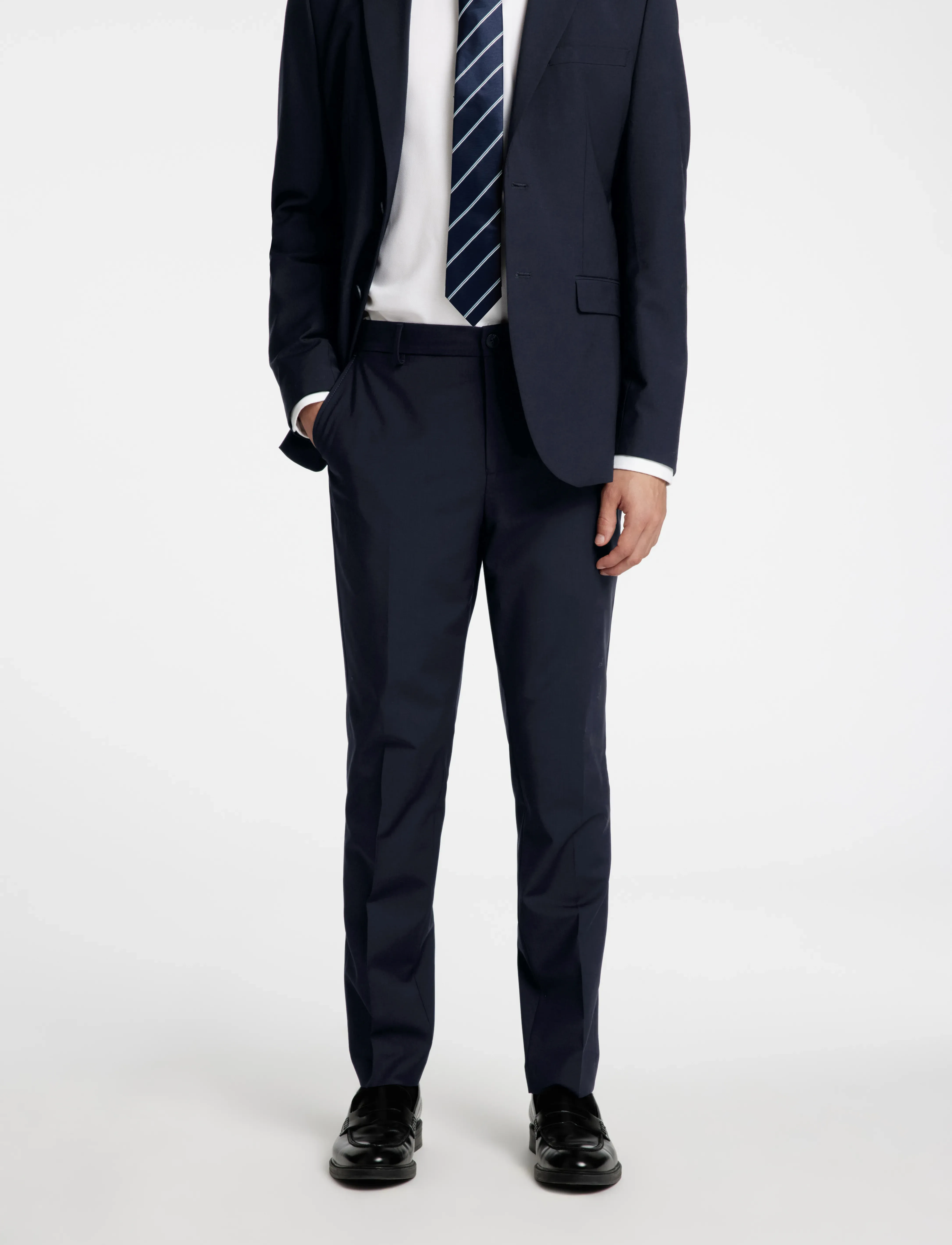 Selected SLHSLIM-THEO TRS FLEX NOOS - Deals - SKY CAPTAIN / navy