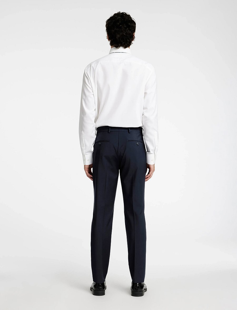 Selected - SLHSLIM-THEO TRS FLEX NOOS - Ülikonnapüksid - sky captain - 2