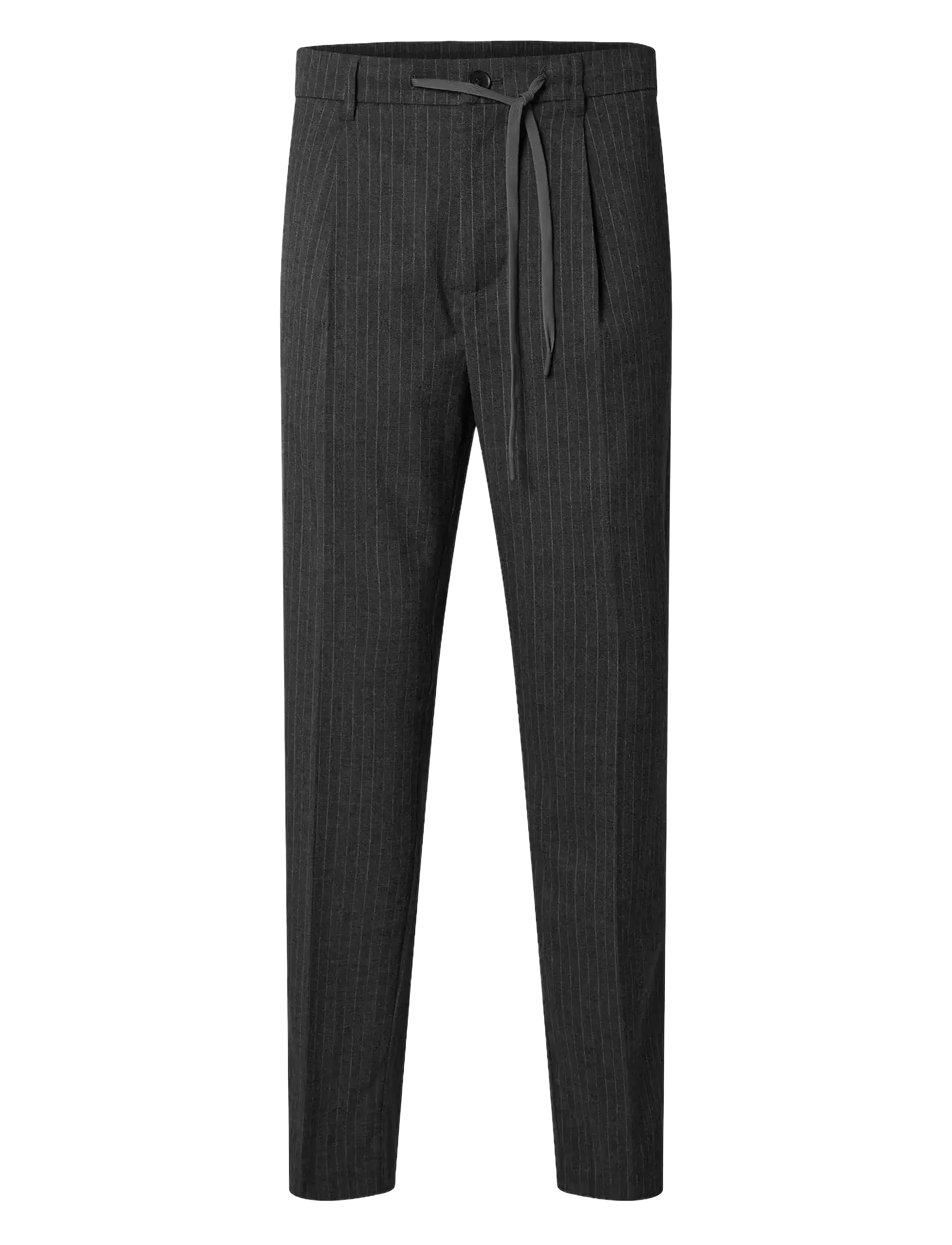 SELECTED Slh190-Reg Tapered Leroy Pleat Hose Noos Grau - M - Herren