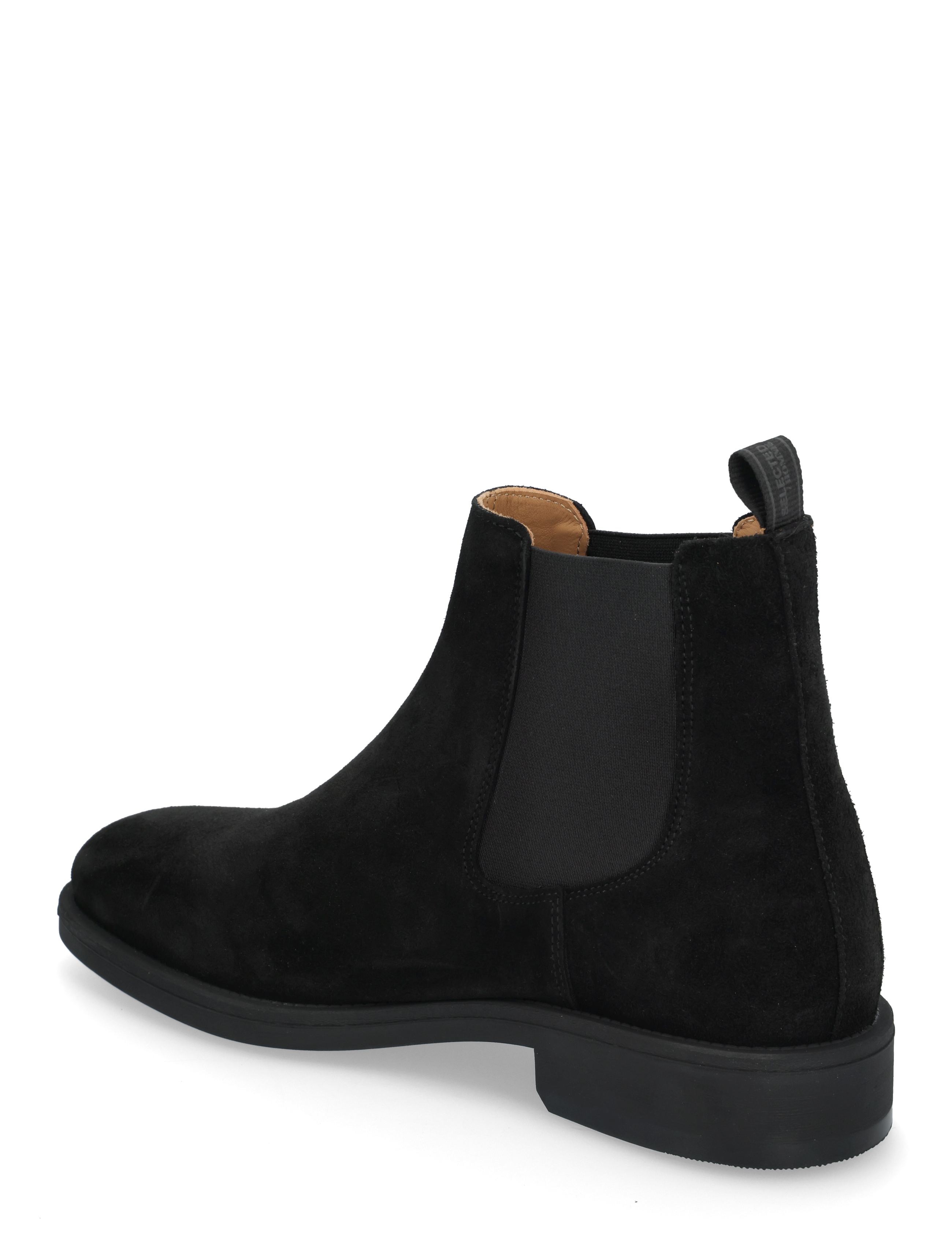 Selected - SLHJOSEPH SUEDE CHELSEA BOOT - black - 2