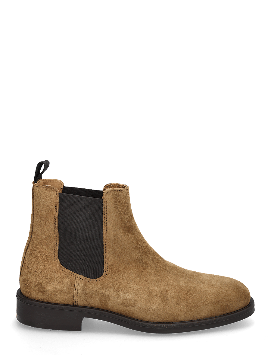Selected - SLHJOSEPH SUEDE CHELSEA BOOT - tobacco brown - 1