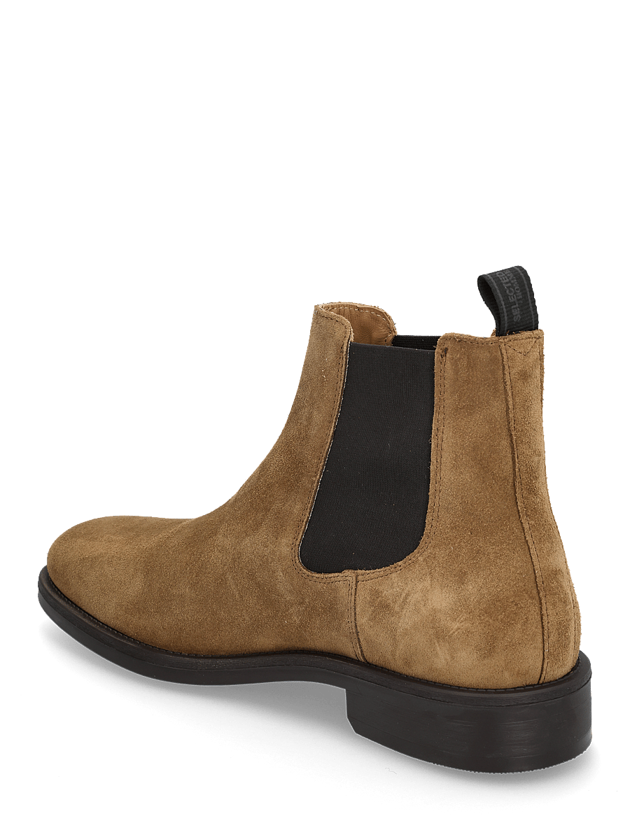 Selected - SLHJOSEPH SUEDE CHELSEA BOOT - tobacco brown - 2