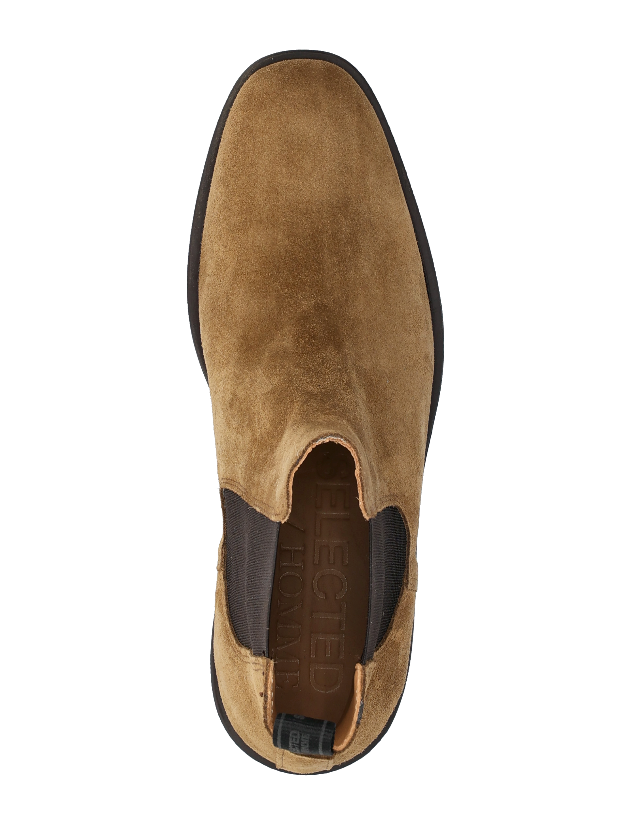 Selected - SLHJOSEPH SUEDE CHELSEA BOOT - tobacco brown - 3