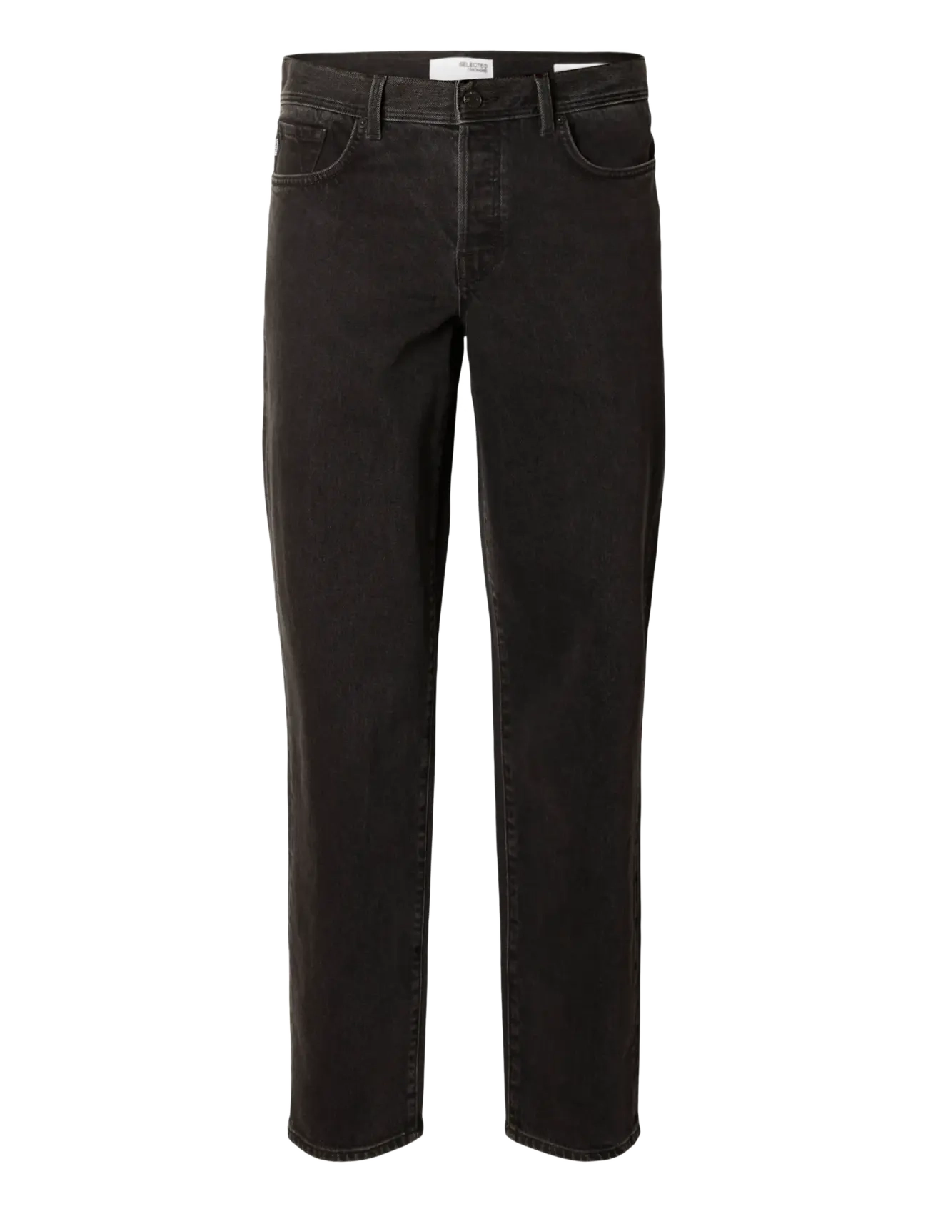 Selected - SLH190-REGULAR TAPE COLE 3072 BLK NOOS - black denim - 1