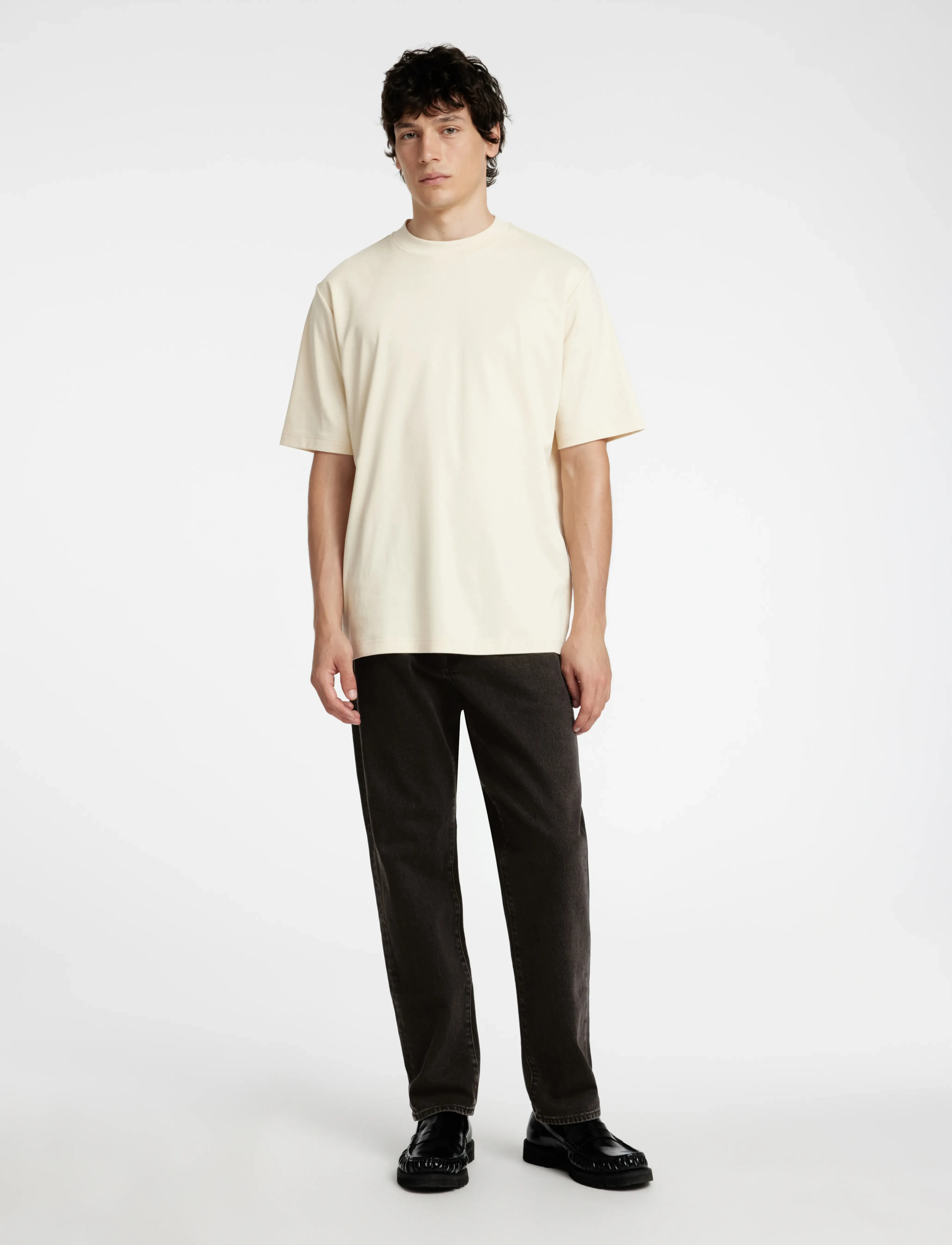 Selected - SLH190-REGULAR TAPE COLE 3072 BLK NOOS - black denim - 5