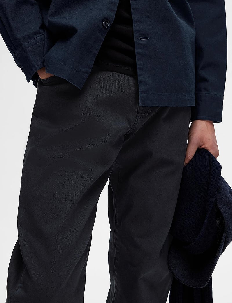 Selected - SLH196-STRAIGHT BEN MARLON JEANS NOOS - slim jeans - dark navy - 3