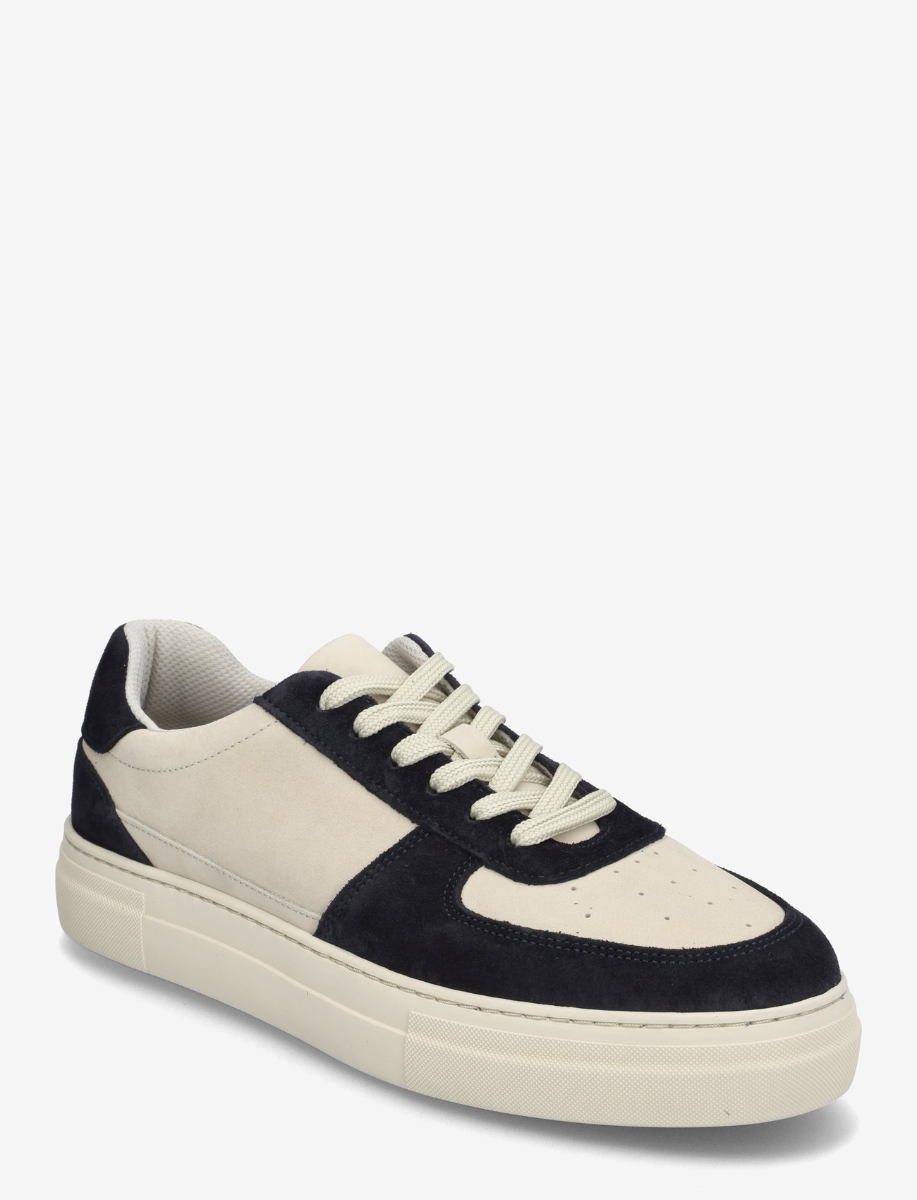 Selected - SLHHARALD MIX SNEAKER - låga sneakers - dark navy - 0