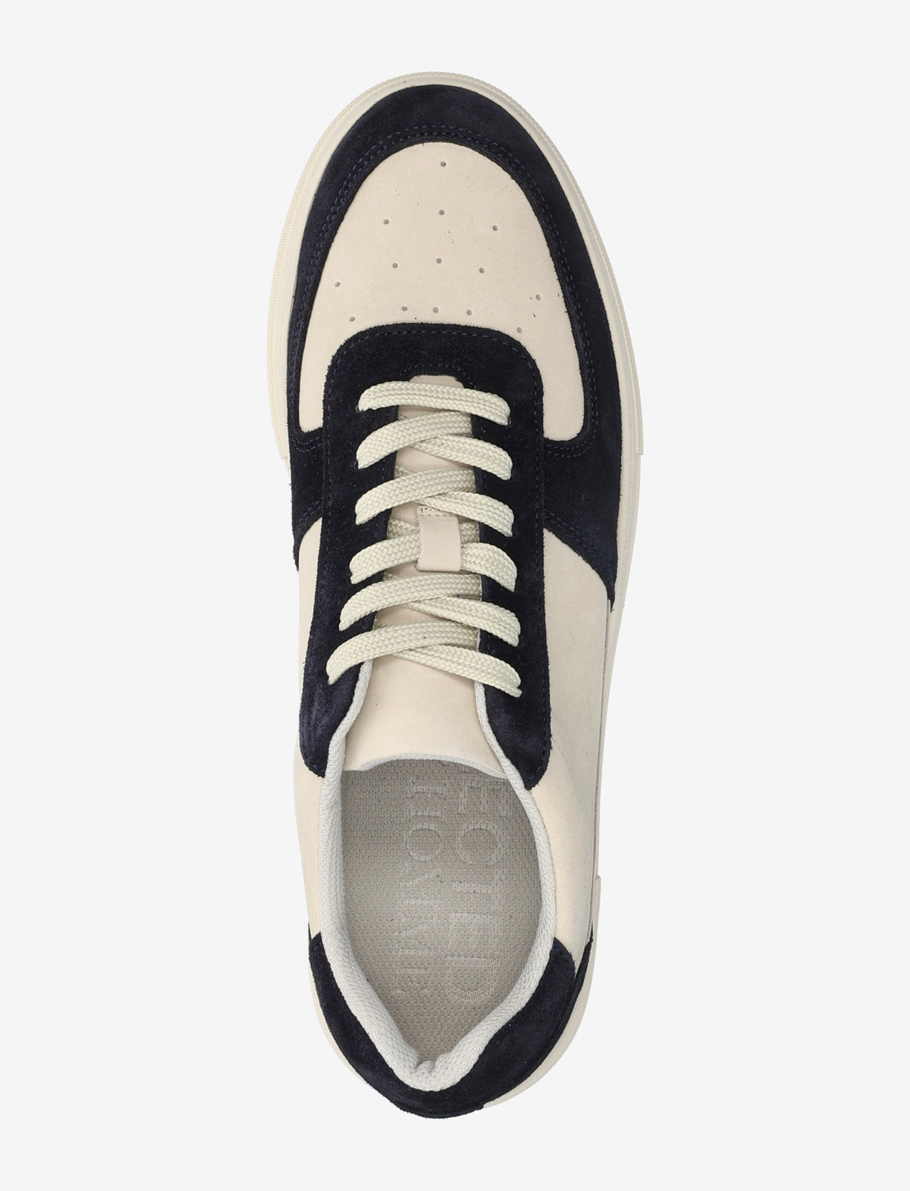 Selected - SLHHARALD MIX SNEAKER - låga sneakers - dark navy - 3