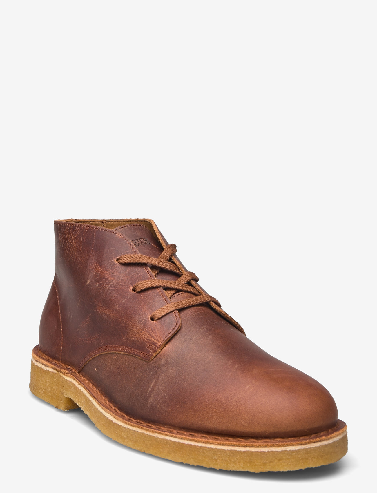 Selected Slhricco Leather Chukka Boot – chukka boots – shop at