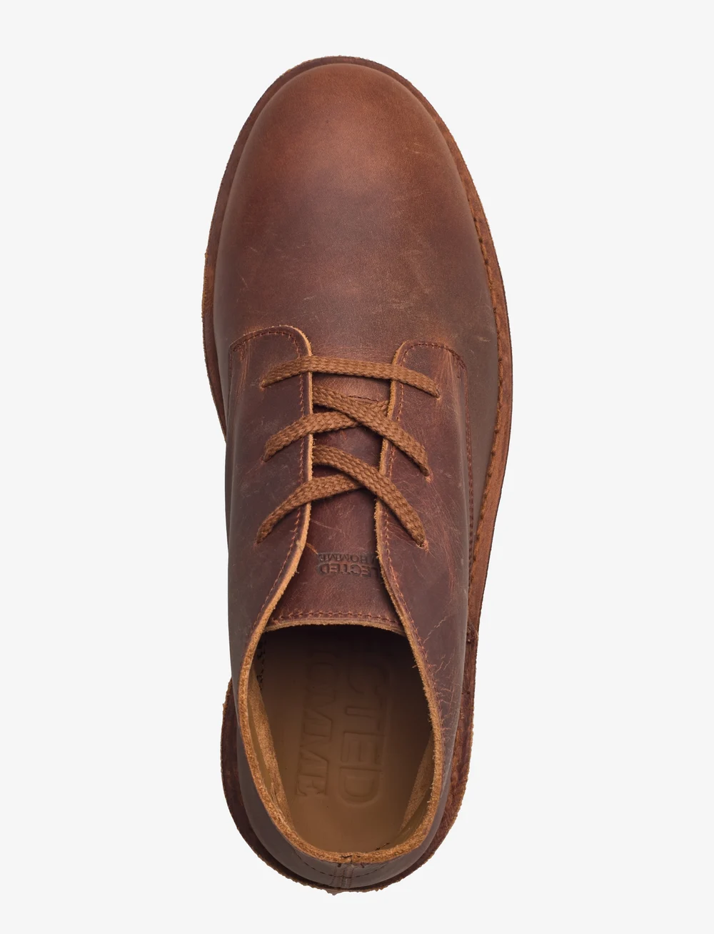 Selected Homme Slhricco Leather Chukka Boot Kozaki i trzewiki Boozt