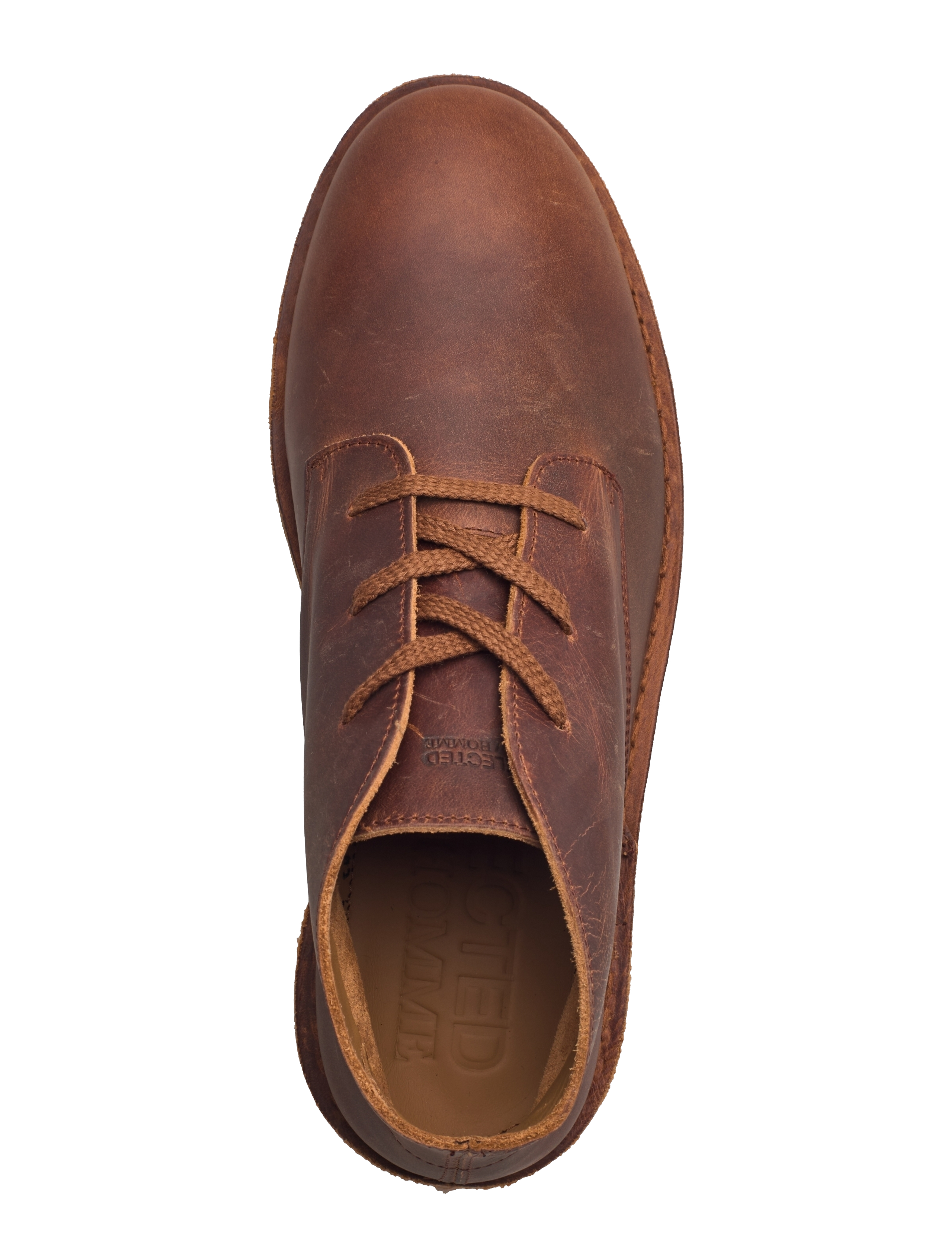 Selected - SLHRICCO LEATHER CHUKKA BOOT - tortoise shell - 3