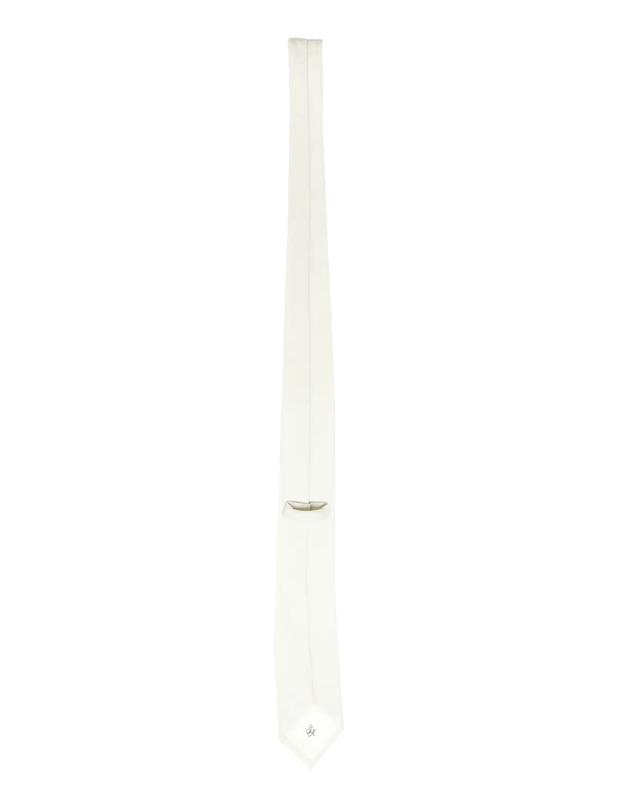 Selected - SLMOTTO PLAIN WOOL TIE NOOS - slipsar - sandshell - 2