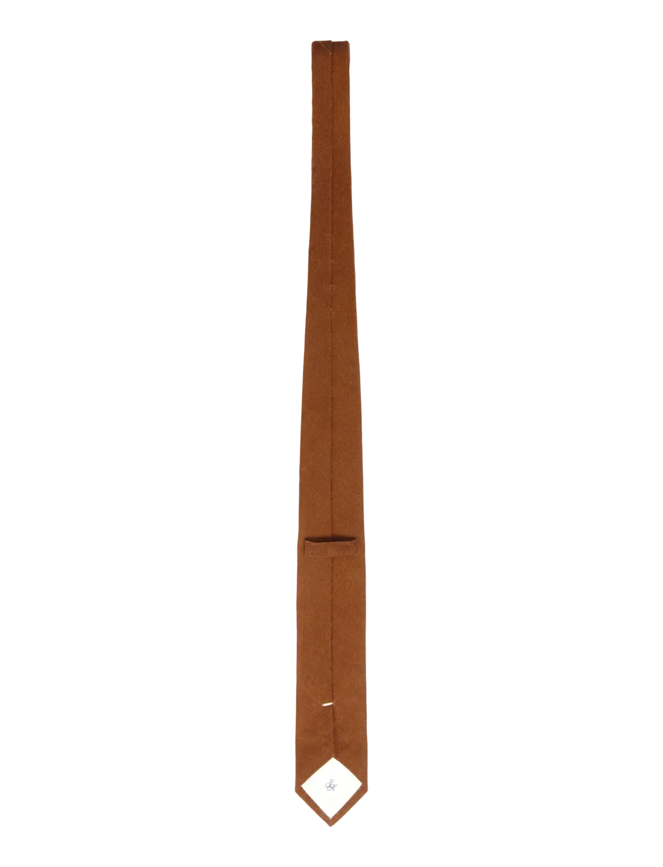 Selected - SLMOTTO PLAIN WOOL TIE NOOS - krawatten - wood thrush - 1