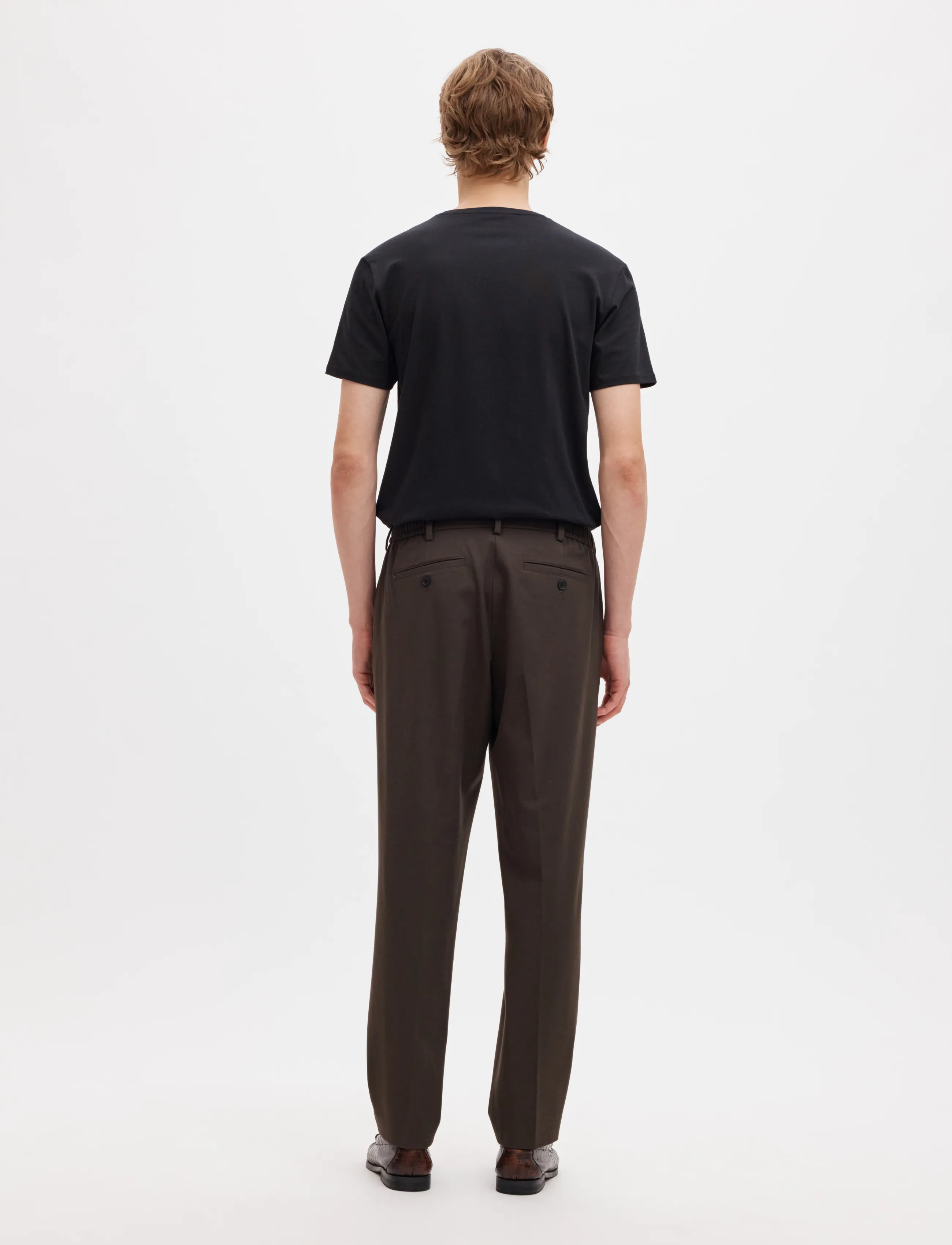 Selected - SLMROLAND SS O-NECK TEE 3-PACK NOOS - short-sleeved t-shirts - black - 2
