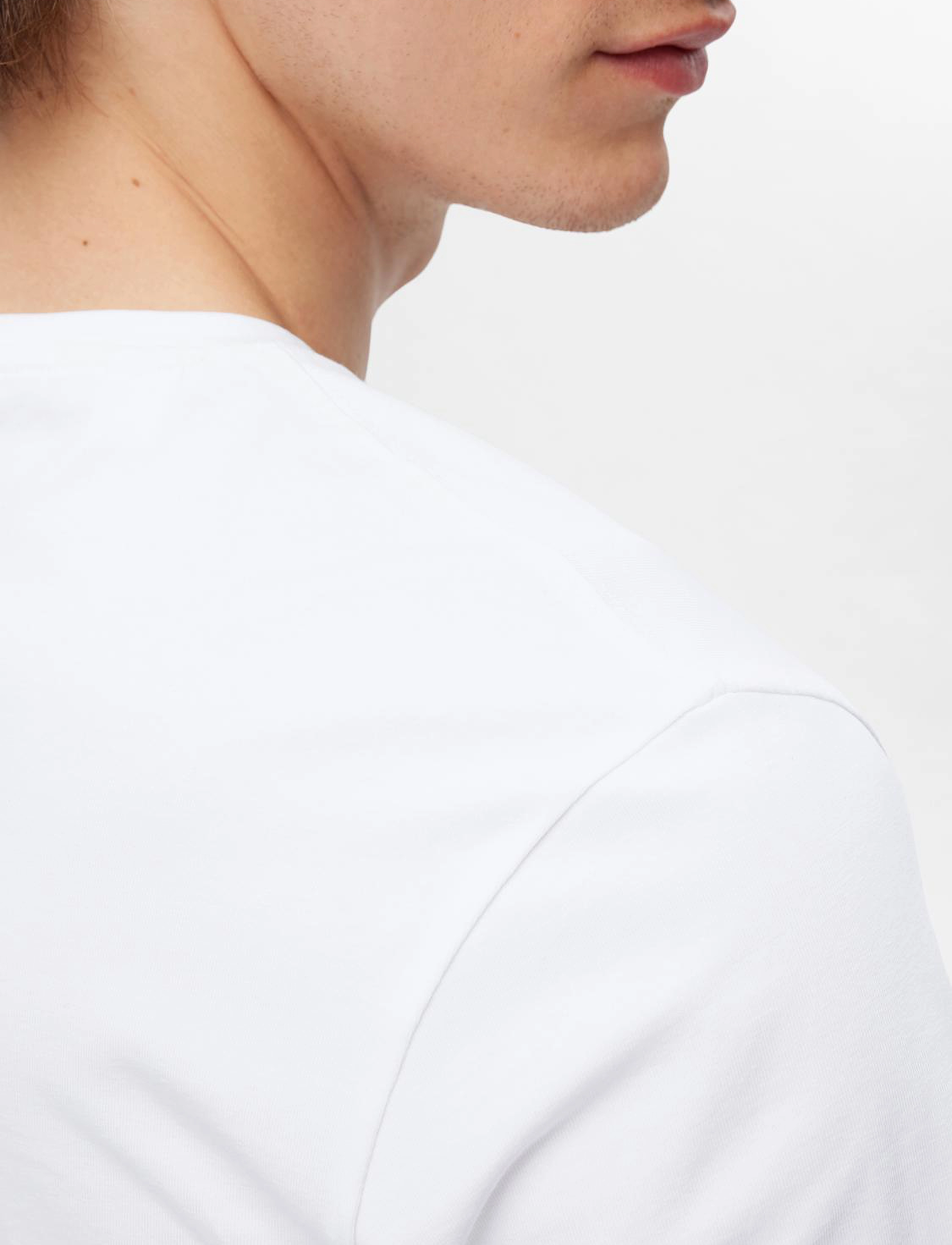 Selected - SLMROLAND SS O-NECK TEE 3-PACK NOOS - laveste priser - bright white - 4