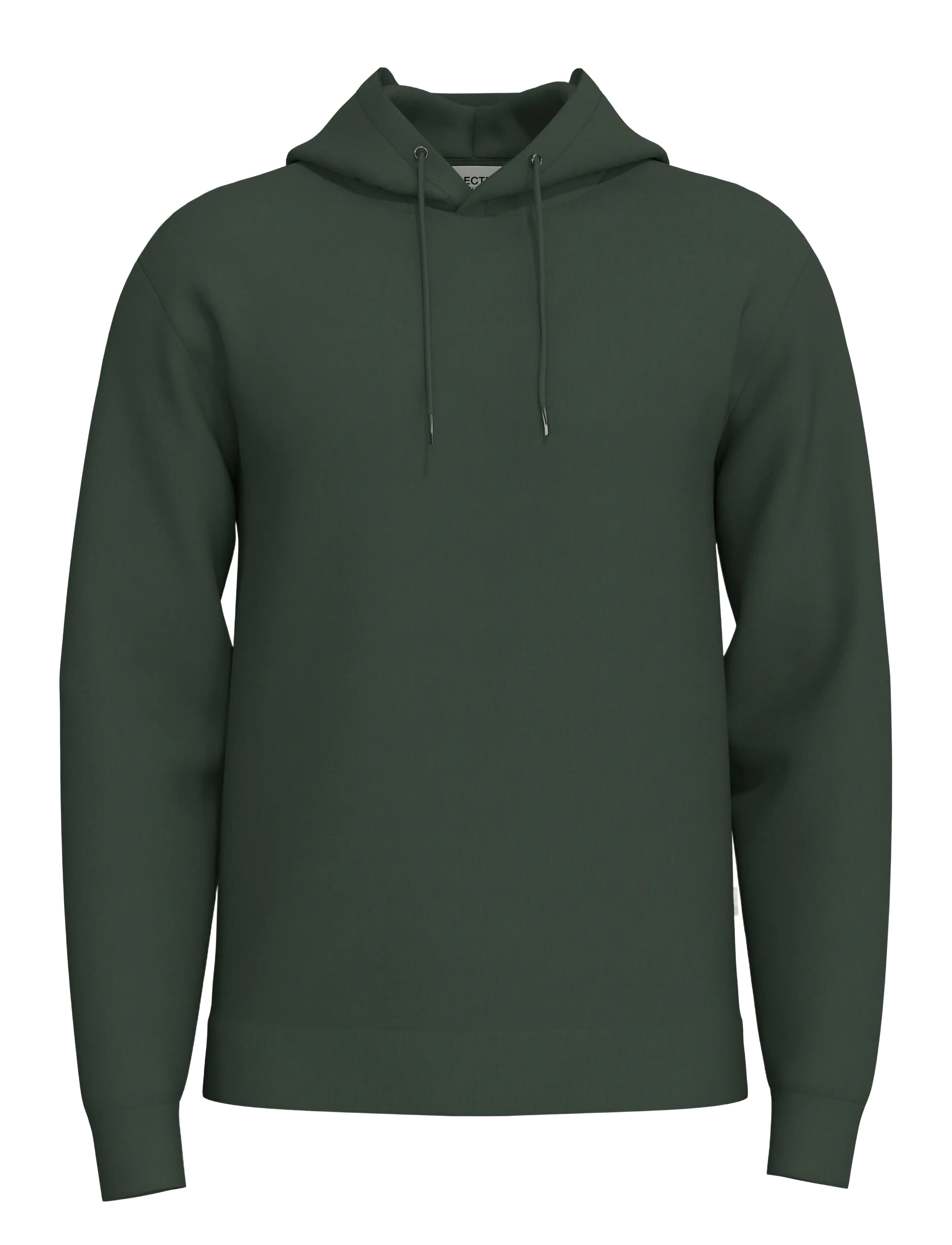 SELECTED Slhemanuel Soft Hood Sweat Noos Grün - L - Herren