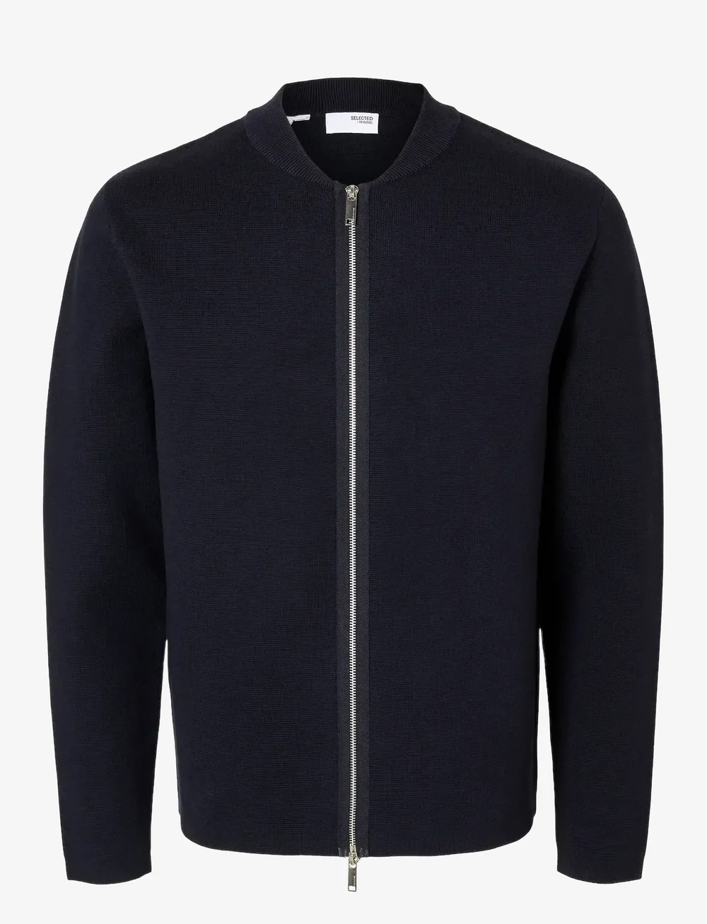 Selected Homme Slhmike Ls Knit Baseball Zip Cardigan Gilets Boozt