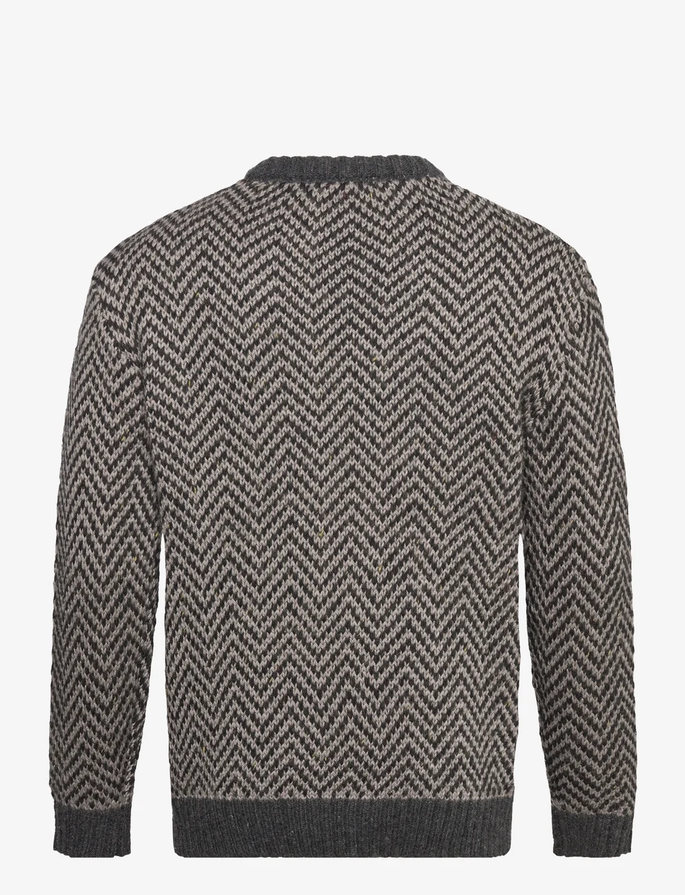 Selected - SLHHARRY LS KNIT RELAXED CREW NECK - rundhalsad - flint gray - 2