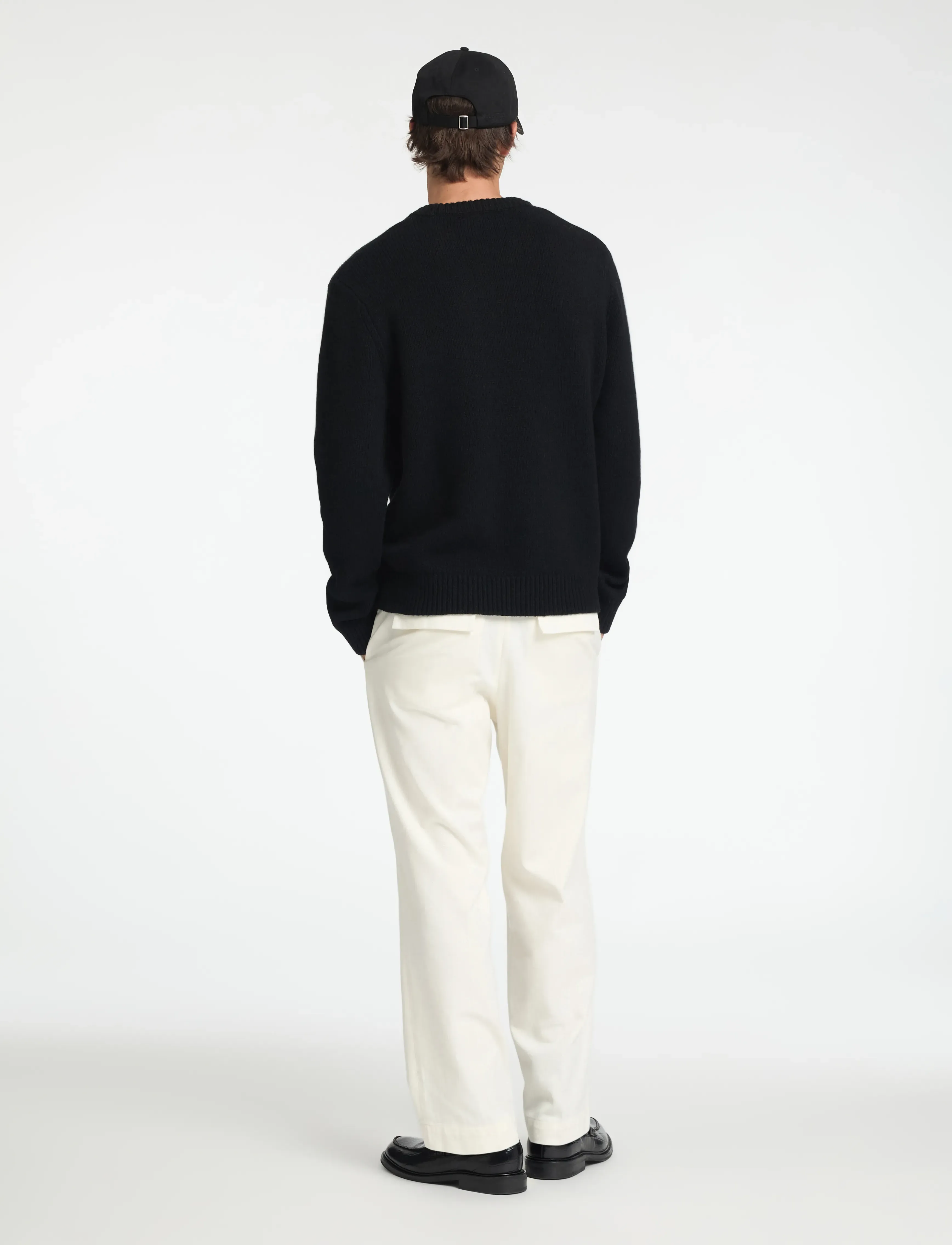 Selected - SLMCODY LS KNIT CREW NECK NOOS - rundhals - black - 2