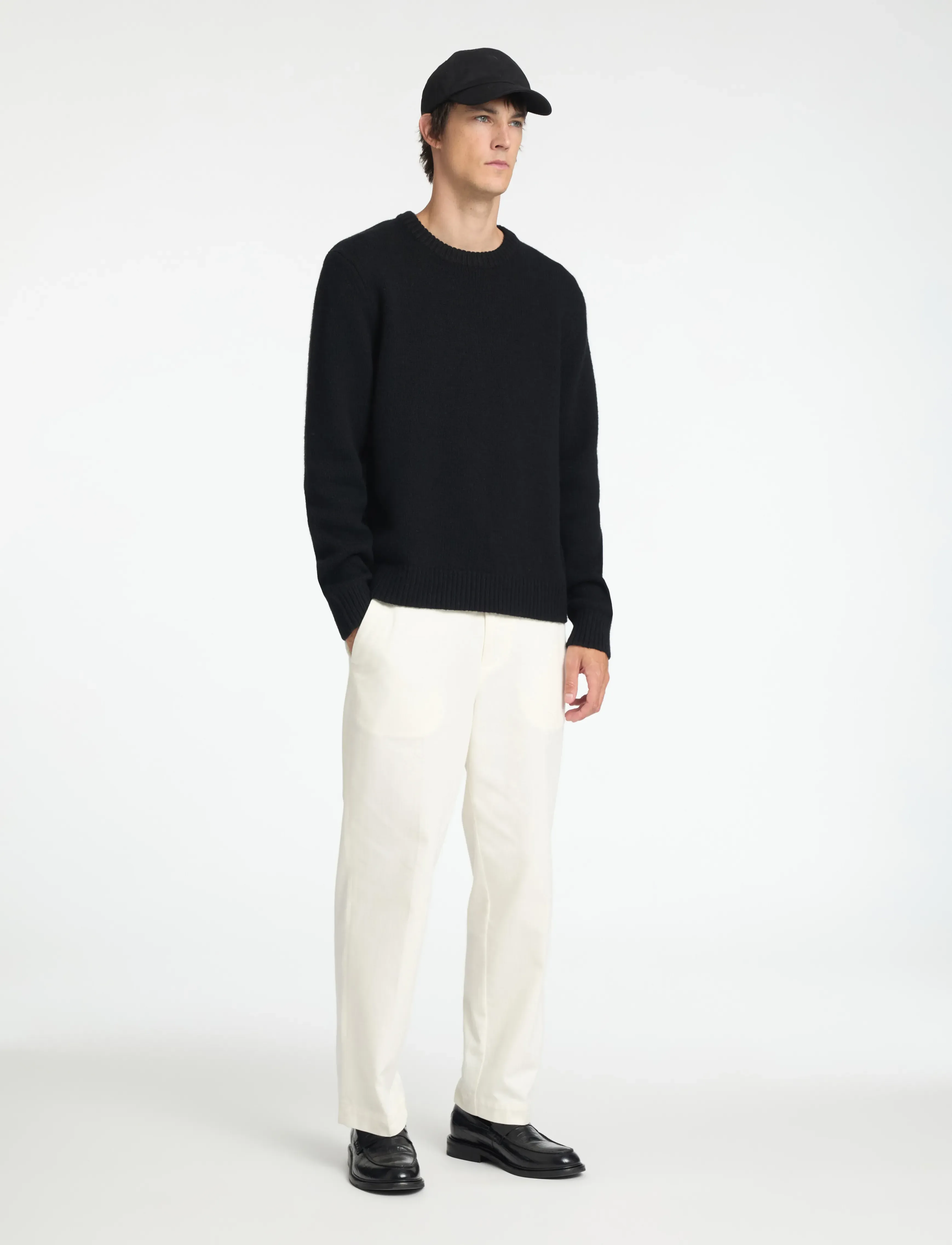 Selected - SLMCODY LS KNIT CREW NECK NOOS - rundhals - black - 5