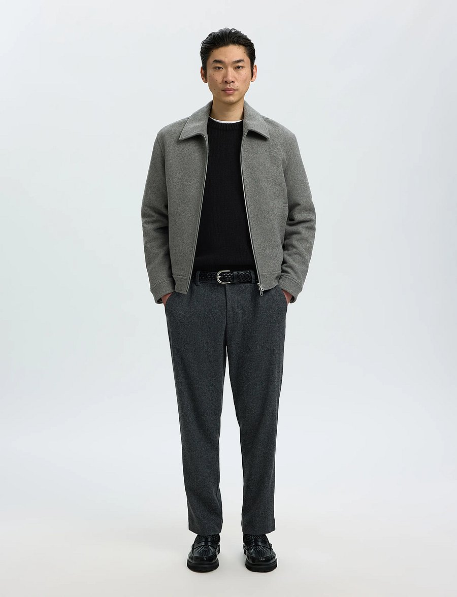 Selected - SLMCODY LS KNIT CREW NECK NOOS - rund hals - black - 5