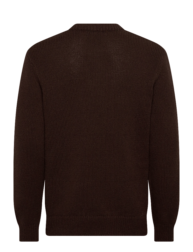 Selected - SLHCODY LS KNIT RELAXED CREW NECK NOOS - Ümmarguse kaelusega kudumid - demitasse - 2