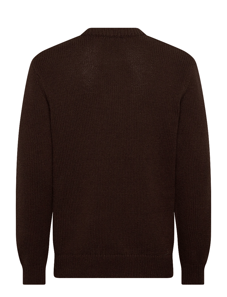 Selected - SLMCODY LS KNIT CREW NECK NOOS - rund hals - demitasse - 2