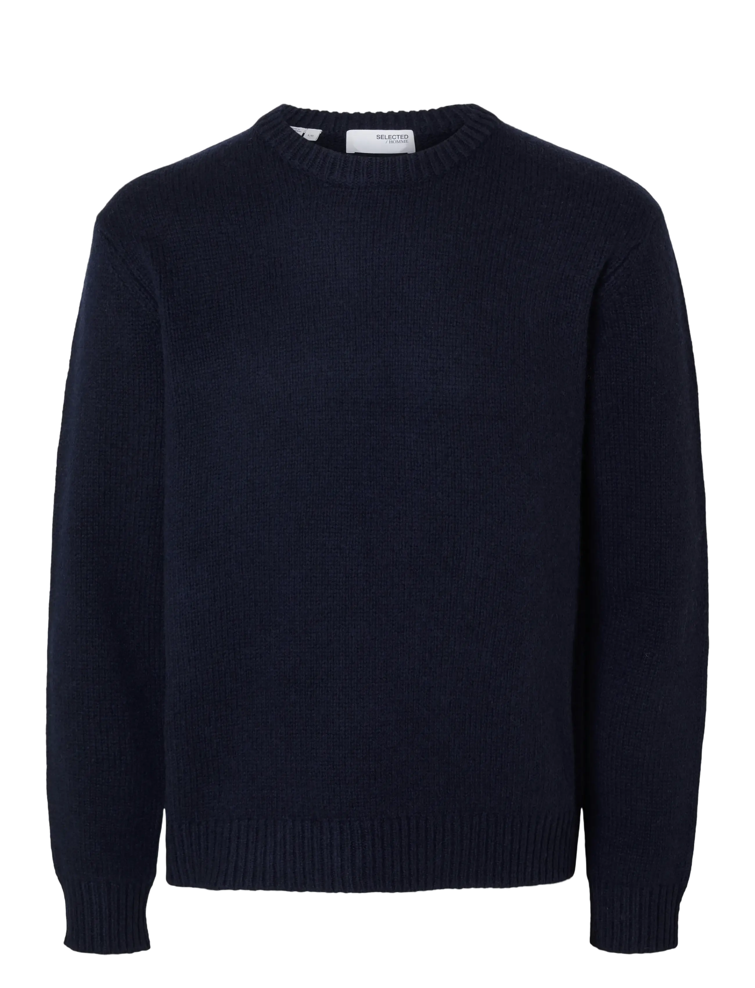 Selected SLMCODY LS KNIT CREW NECK NOOS - Kleidung - SKY CAPTAIN / navy