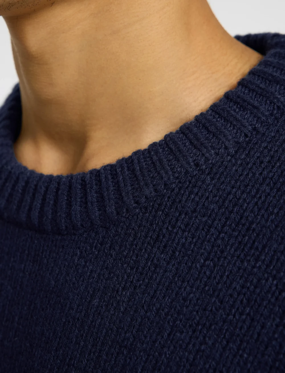 Selected - SLHCODY LS KNIT RELAXED CREW NECK NOOS - rundhals - sky captain - 5