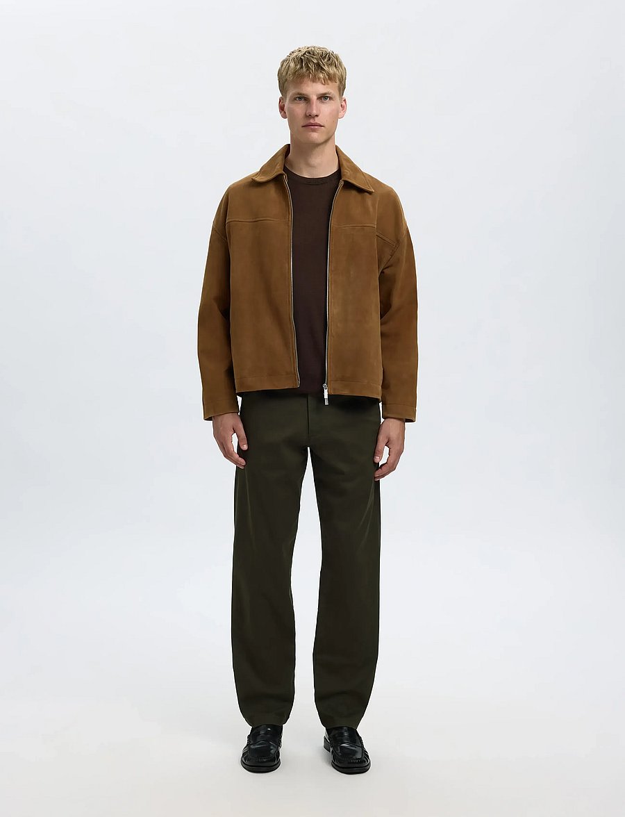 Selected - SLMTRAY LS KNIT MERINO CREW NECK NOOS - rund hals - demitasse - 3