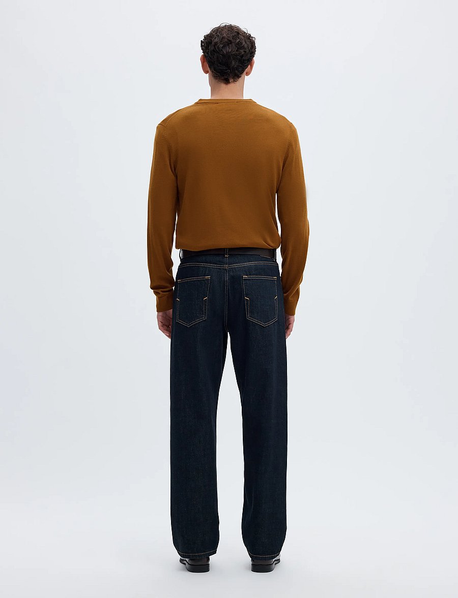 Selected - SLMTRAY LS KNIT REG MERINO CREW NOOS - Ümara kaelusega - monks robe - 2