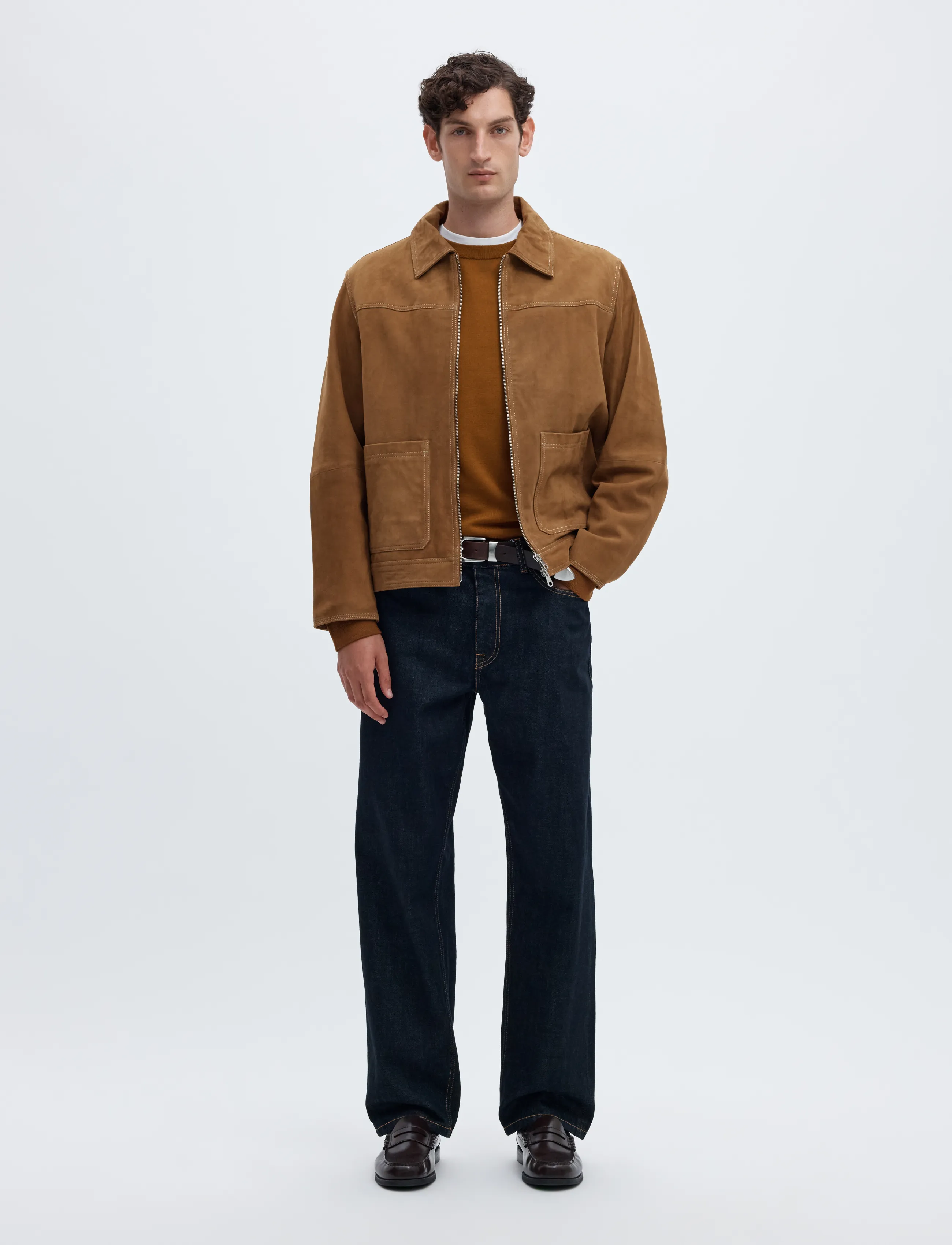 Selected - SLMTRAY LS KNIT REG MERINO CREW NOOS - Ümara kaelusega - monks robe - 5