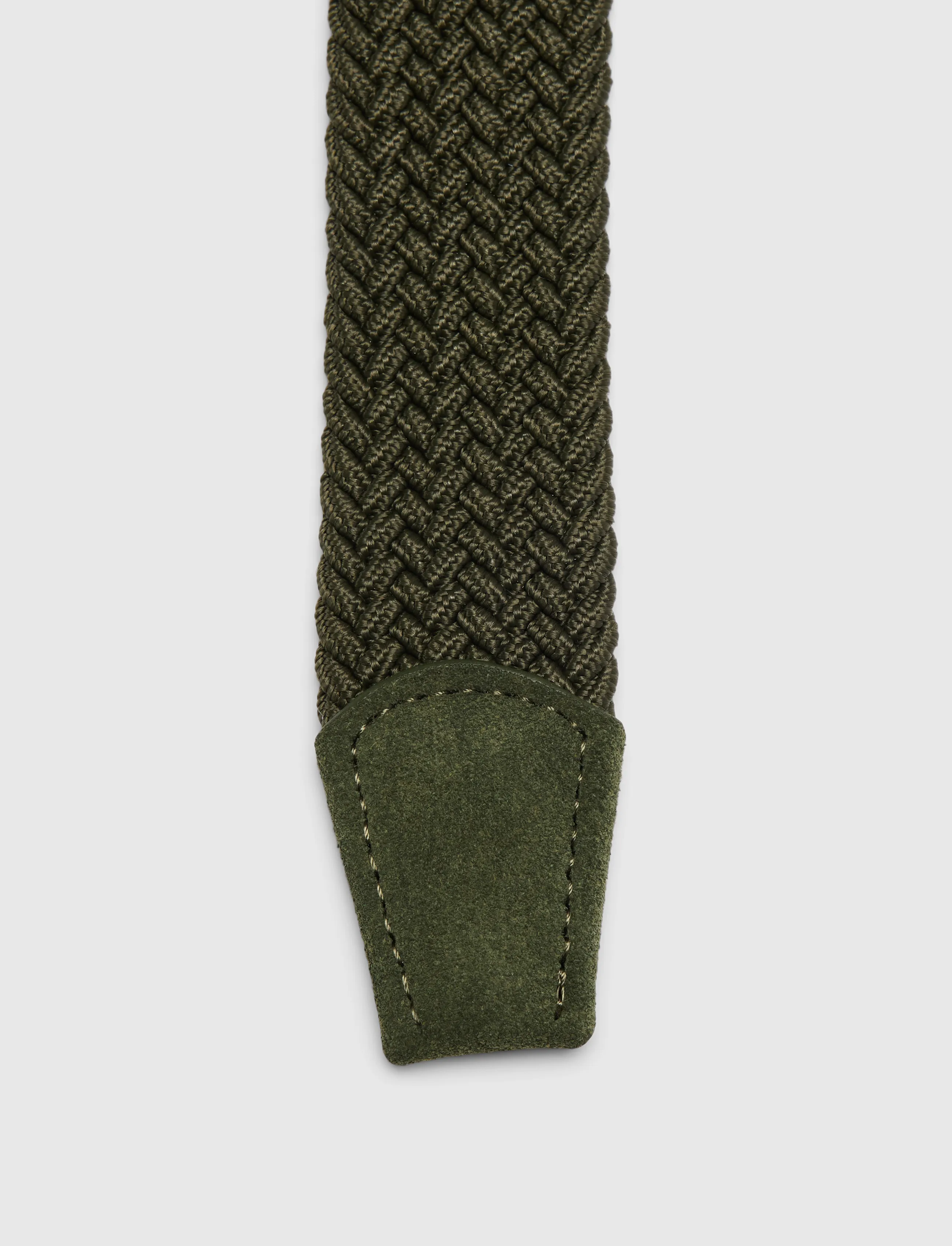 Selected - SLMTOM BRAIDED TEXTILE BELT - forest night - 1