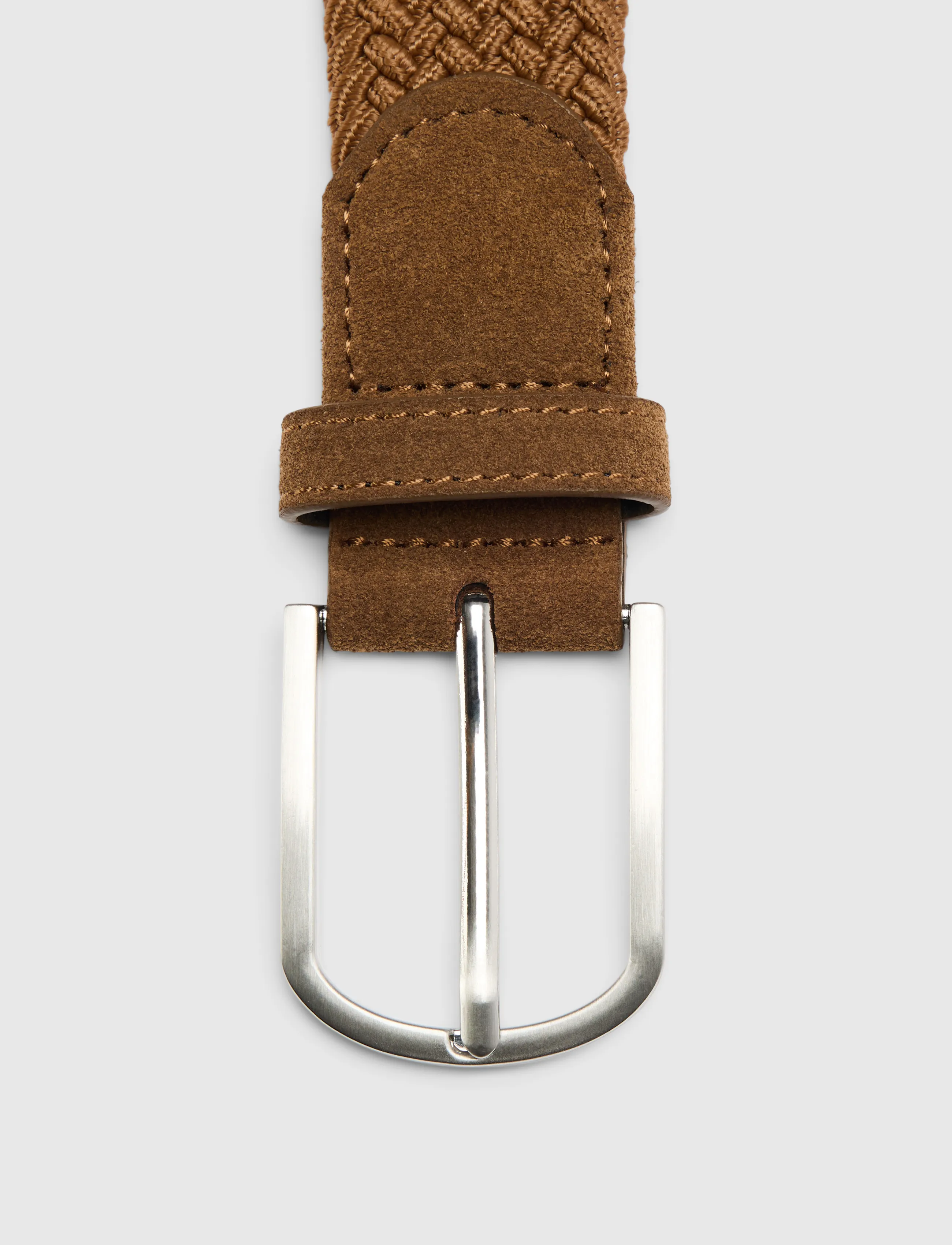 Selected - SLMTOM BRAIDED TEXTILE BELT - monks robe - 2
