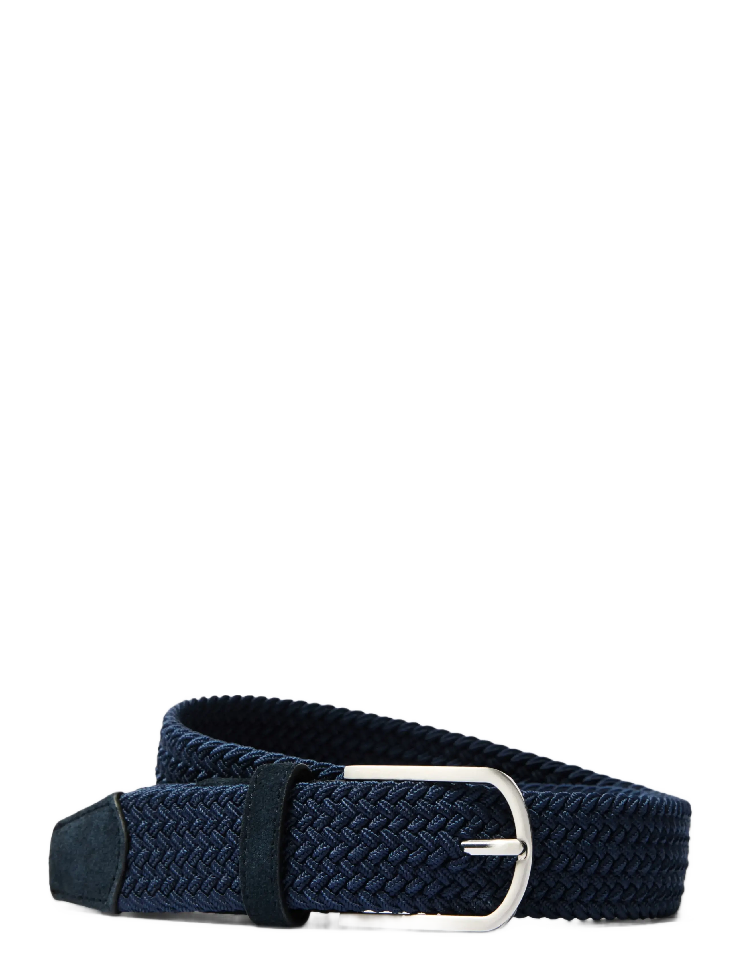 Selected - SLMTOM BRAIDED TEXTILE BELT - flettede bælter - sky captain - 1
