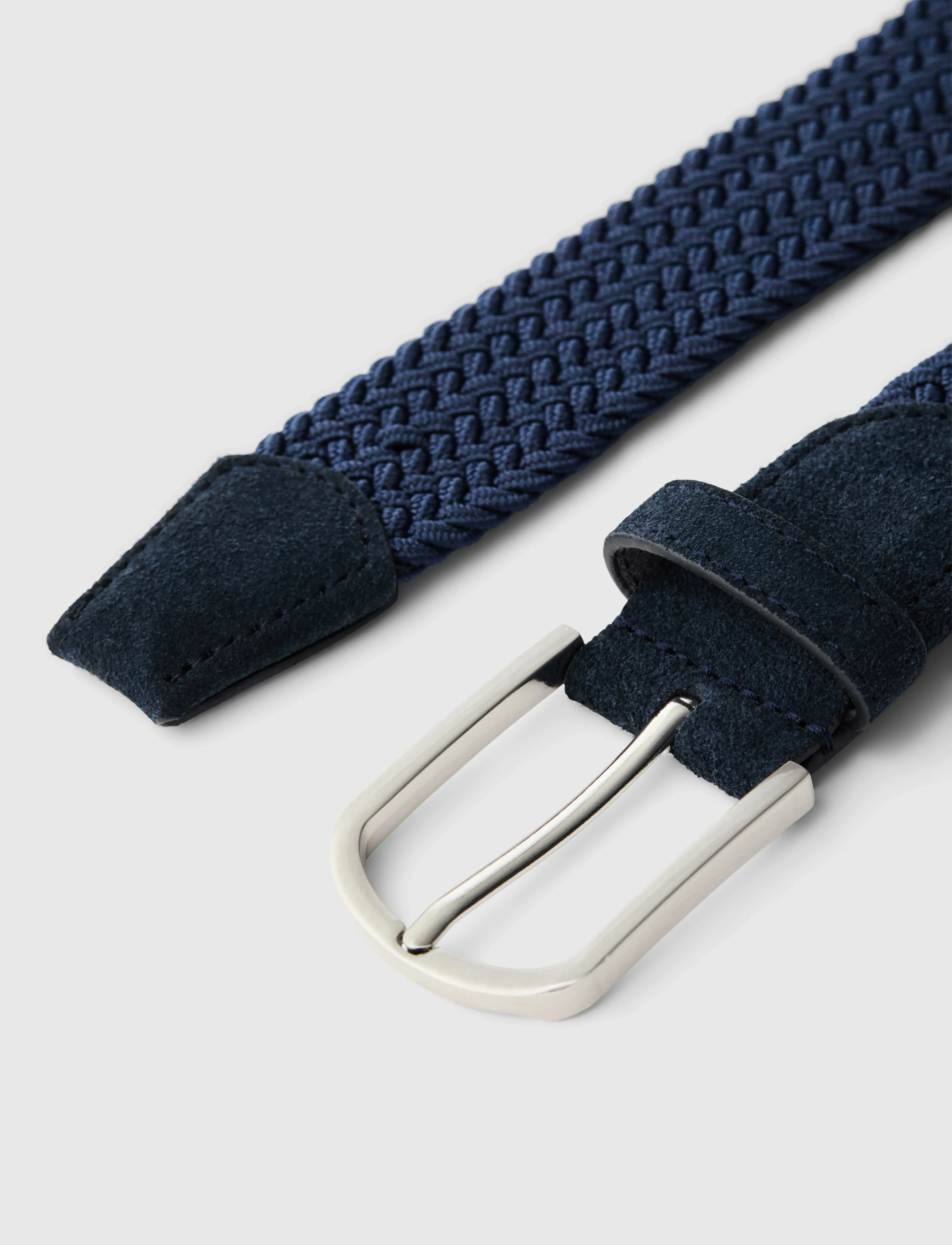 Selected - SLMTOM BRAIDED TEXTILE BELT - ceintures tressées - sky captain - 2