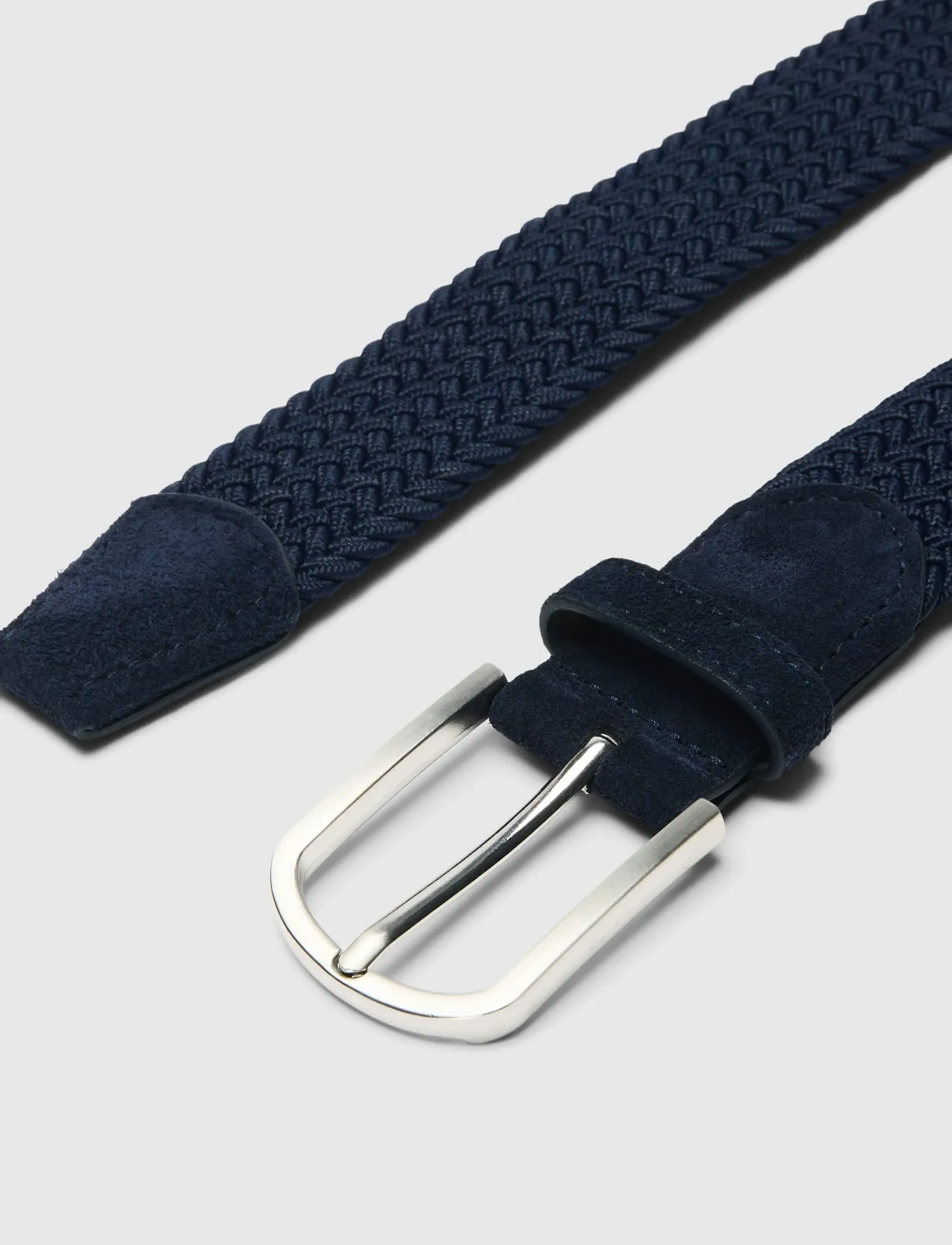 Selected - SLMTOM BRAIDED TEXTILE BELT - ceintures tressées - sky captain - 3