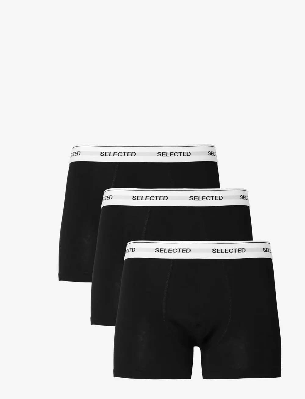 Selected - SLHLIAM 3-PACK TRUNK NOOS - boxerkalsonger - black - 1