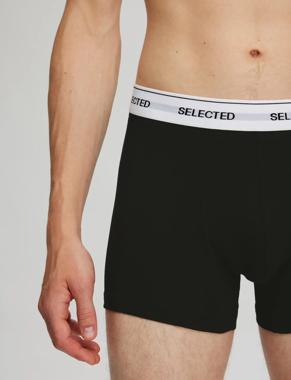 Selected - SLHLIAM 3-PACK TRUNK NOOS - boxerkalsonger - black - 0