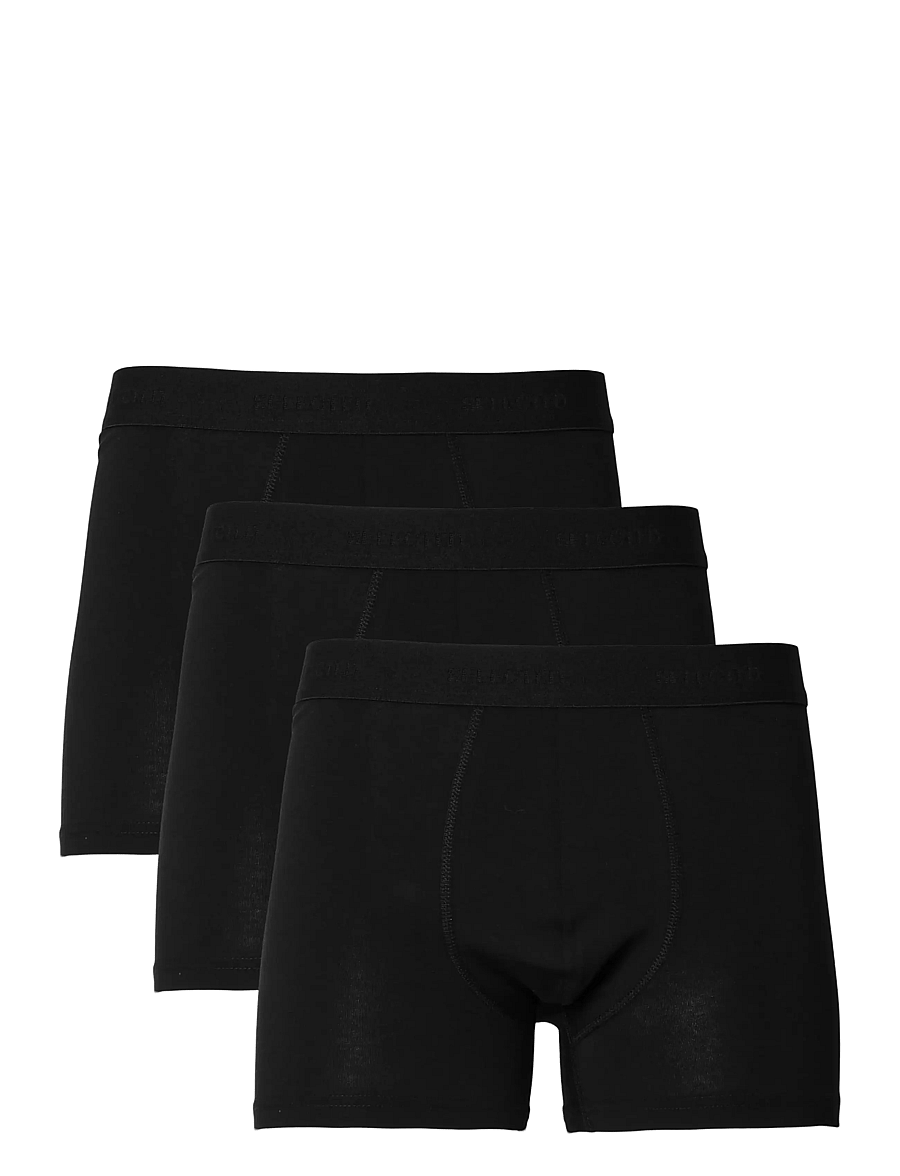 Selected - SLMLIAM 3-PACK TRUNK NOOS - unterhosen im multipack - black - 1
