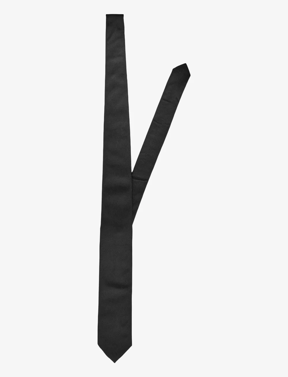 Selected - SLHPETER STRUCTURE TIE NOOS - krawatten - black - 1