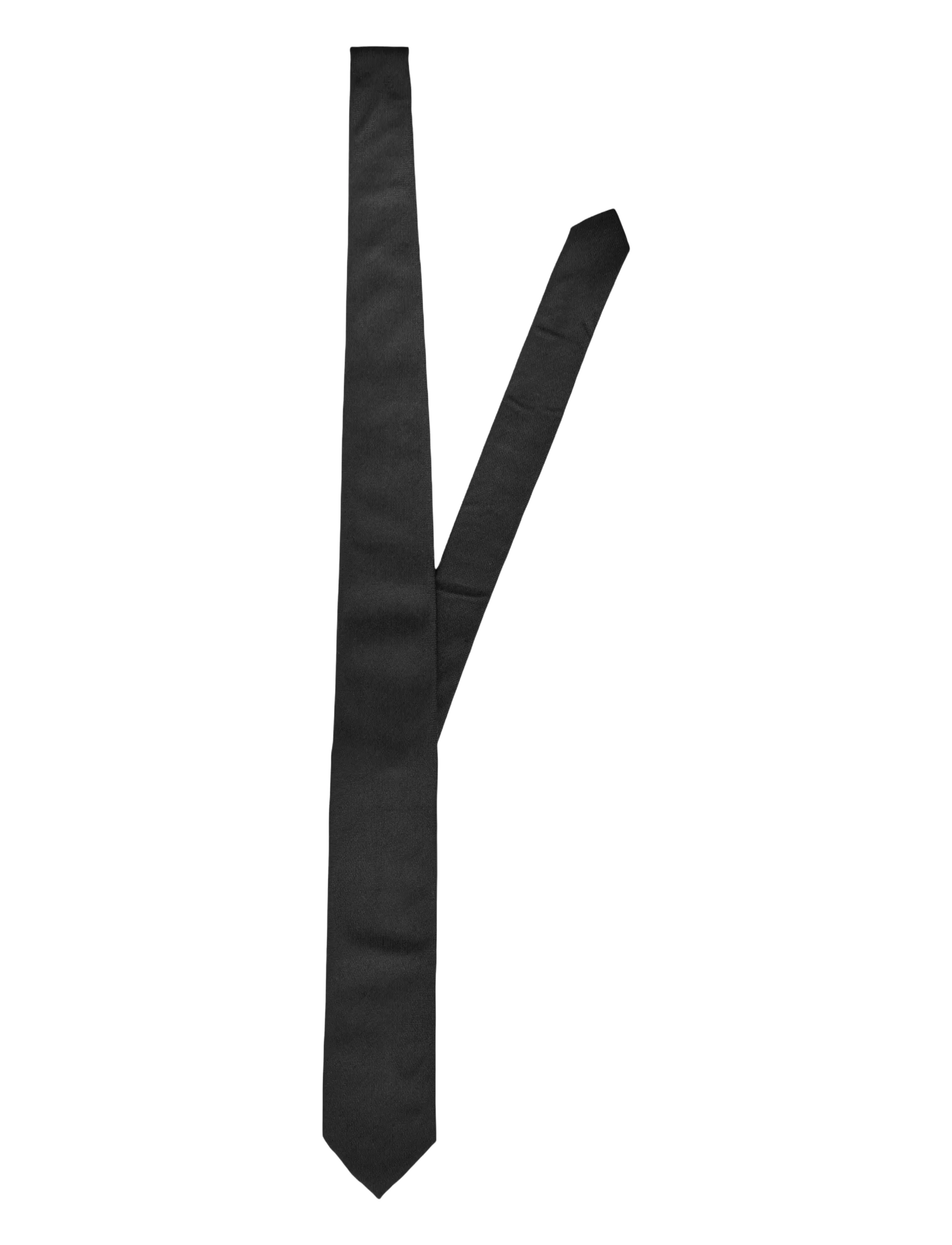 Selected SLHPETER STRUCTURE TIE NOOS - Accessories - BLACK / black