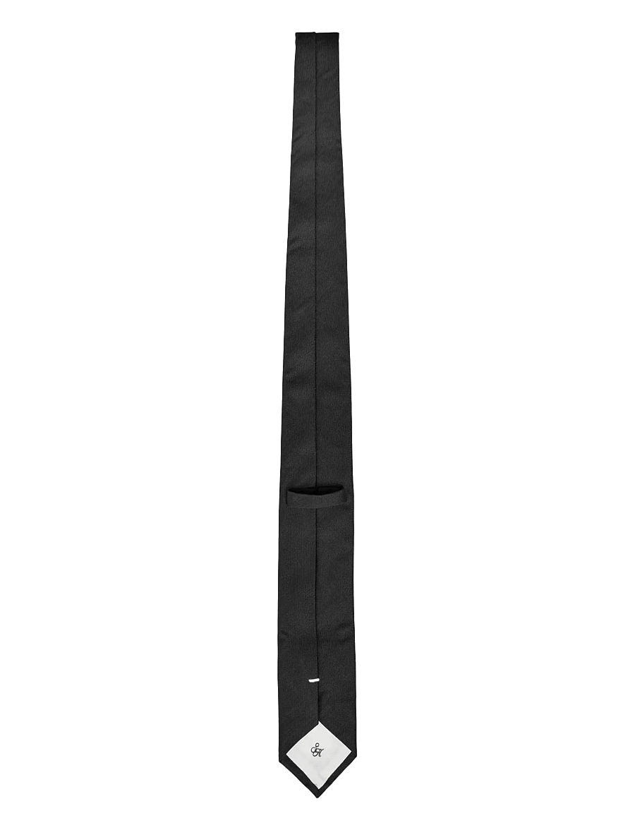 Selected - SLMPETER STRUCTURE TIE NOOS - krawatten - black - 2