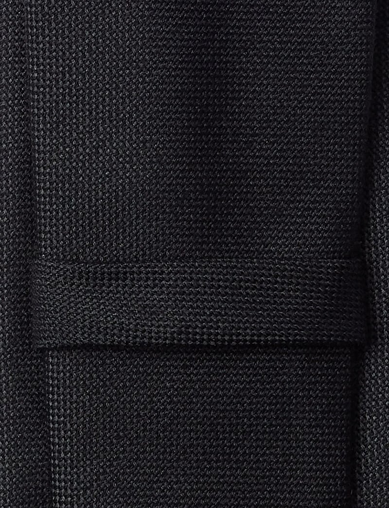 Selected - SLHPETER STRUCTURE TIE NOOS - krawatten - black - 5
