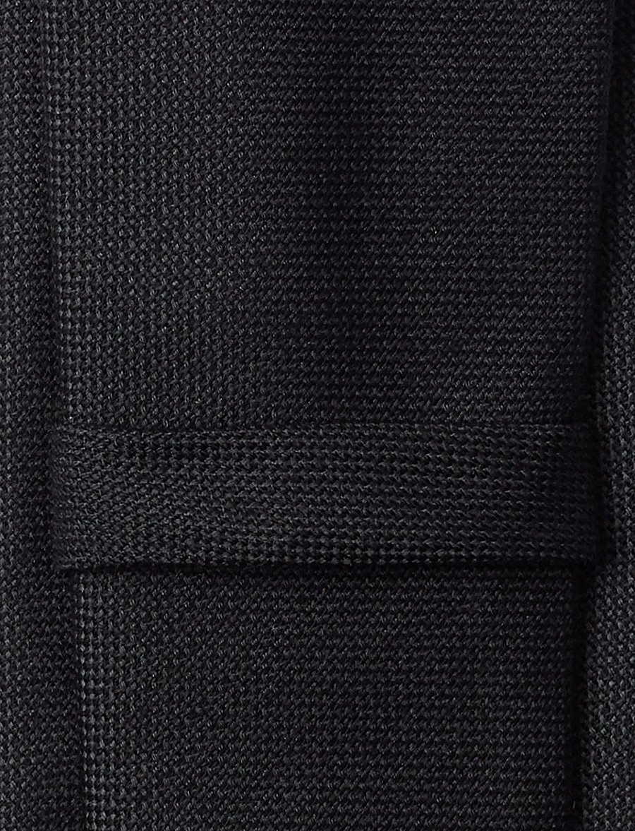 Selected - SLMPETER STRUCTURE TIE NOOS - krawatten - black - 5