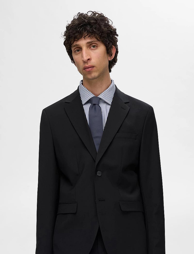 Selected - SLHPETER STRUCTURE TIE NOOS - krawatten - sky captain - 0