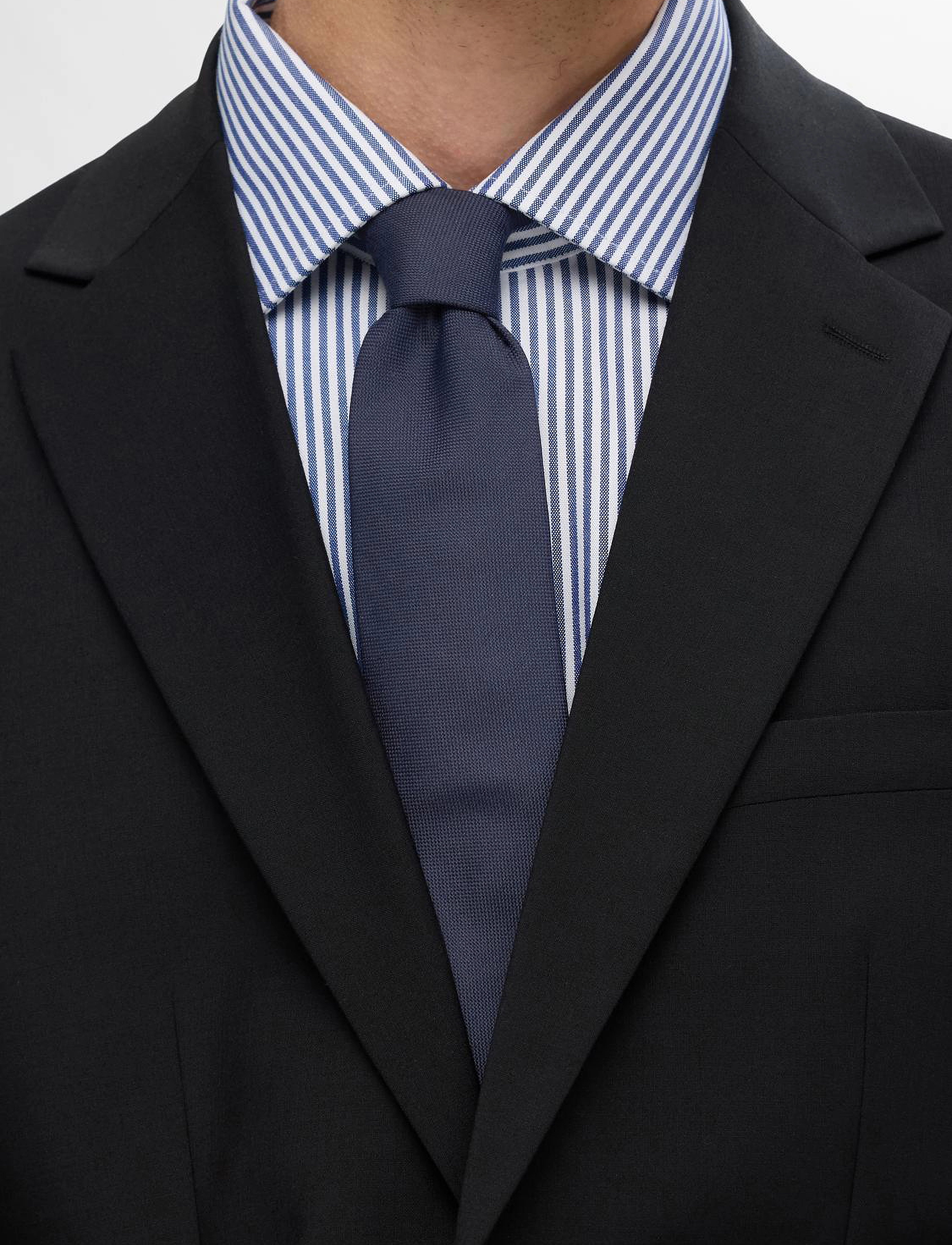 Selected - SLHPETER STRUCTURE TIE NOOS - bindi - sky captain - 3